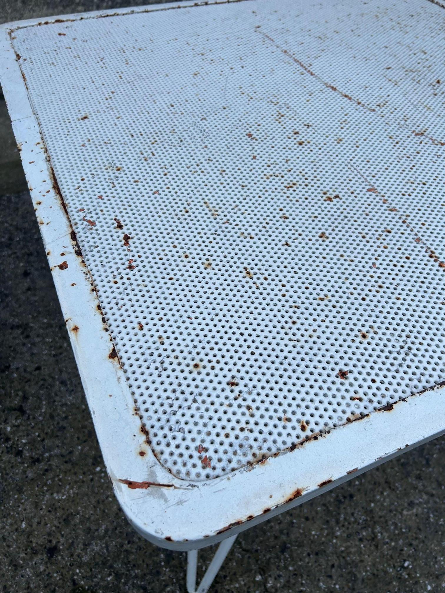 Ico Paris Eisentisch für Sampietro, Como, Italien, 1950er Jahre im Angebot 1