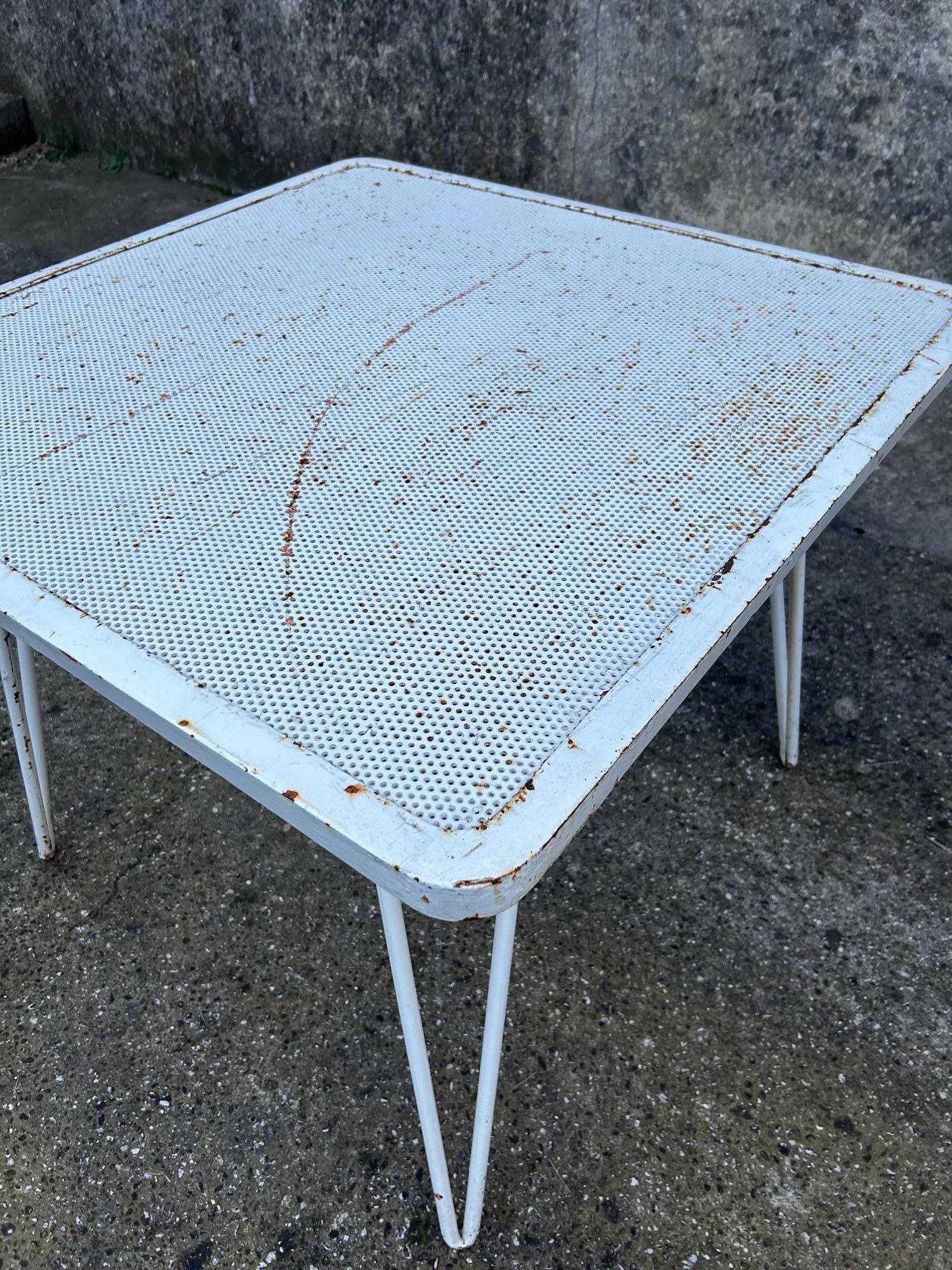 Ico Paris Eisentisch für Sampietro, Como, Italien, 1950er Jahre im Angebot 2