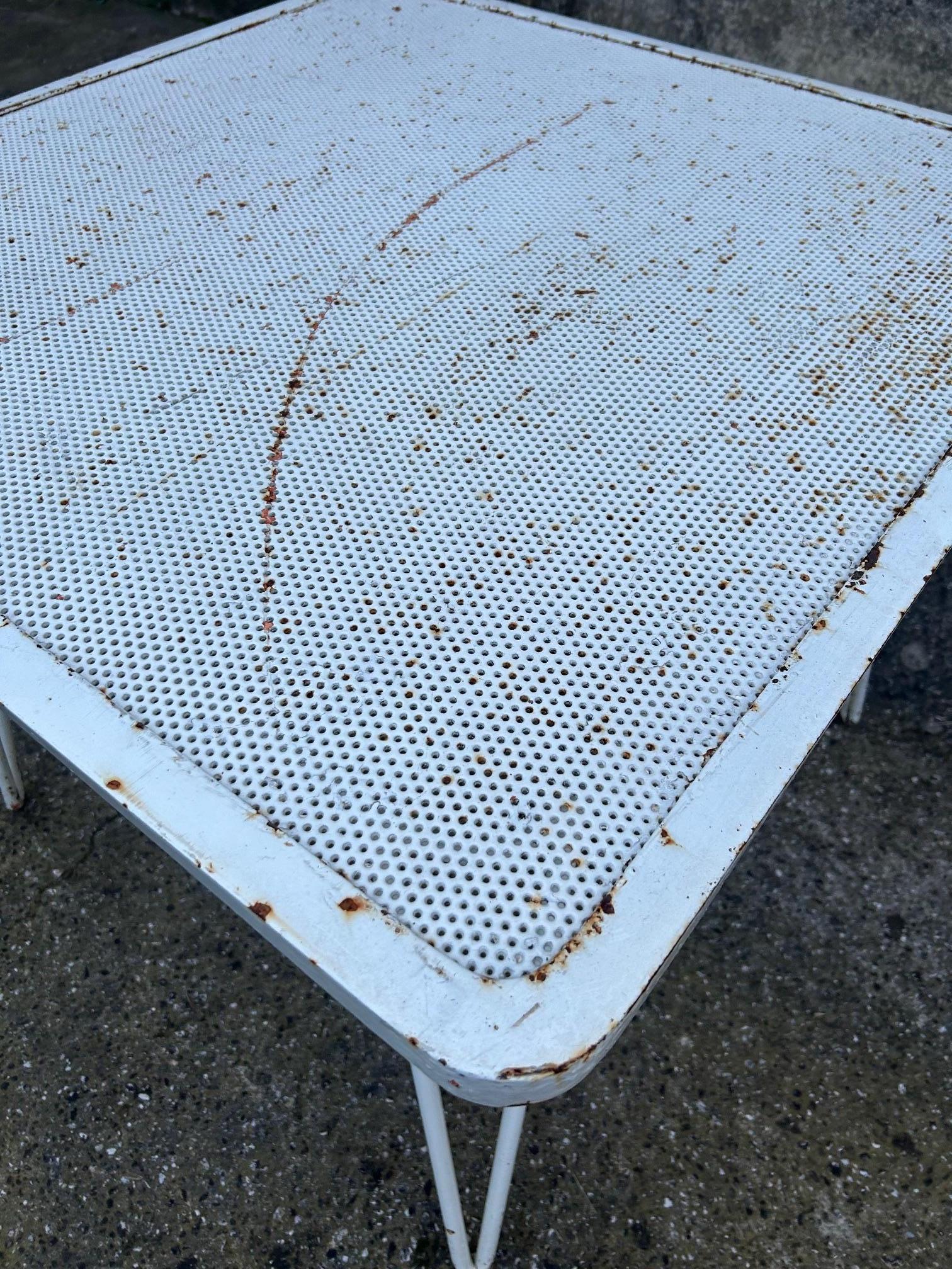 Ico Paris Eisentisch für Sampietro, Como, Italien, 1950er Jahre im Angebot 3