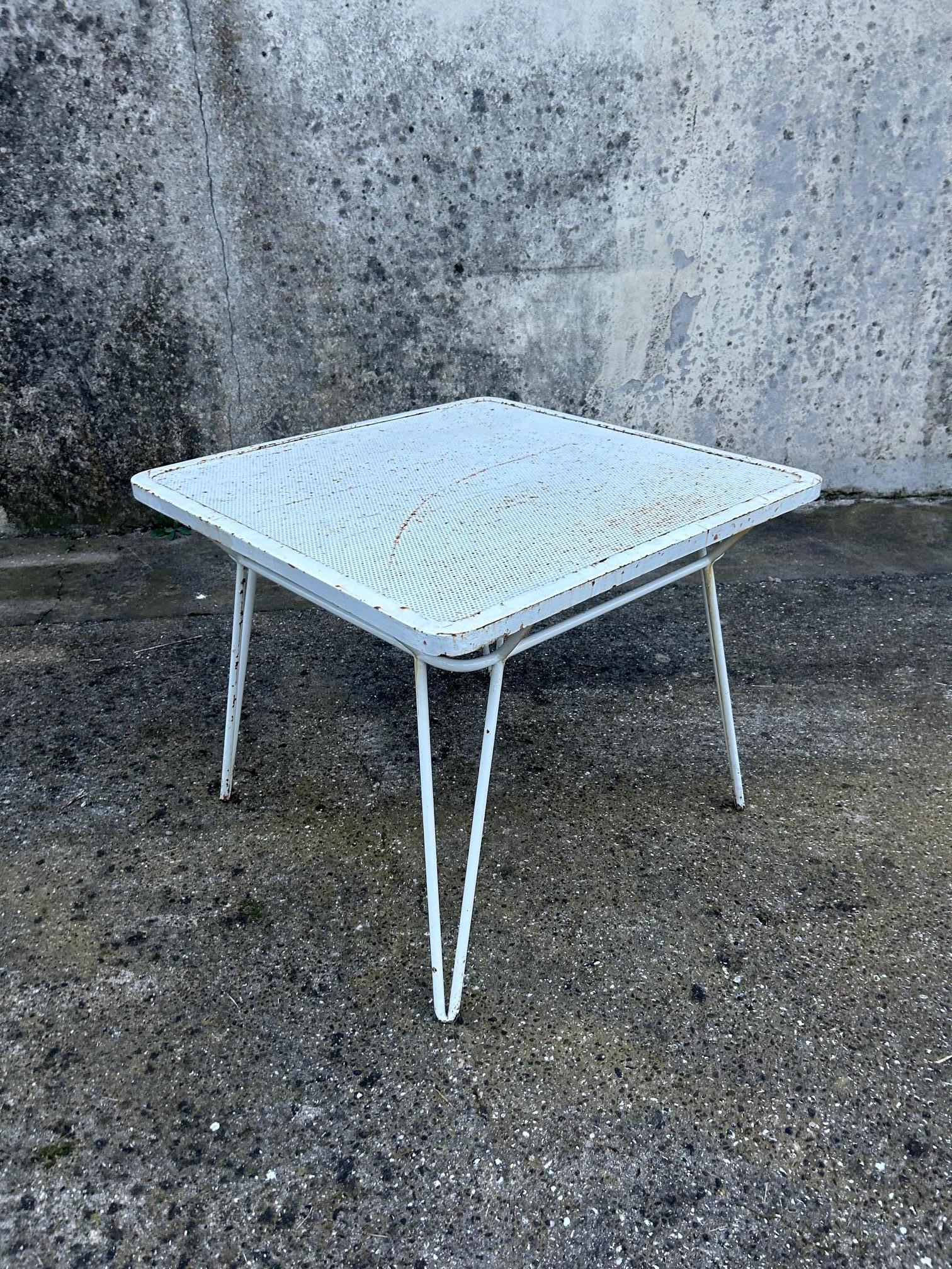 Ico Paris Eisentisch für Sampietro, Como, Italien, 1950er Jahre im Angebot 4