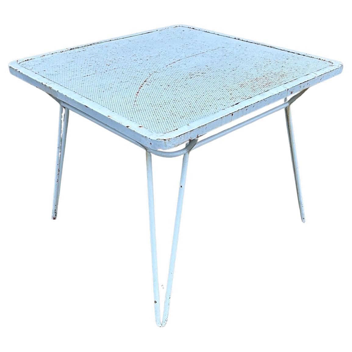 Ico Paris Eisentisch für Sampietro, Como, Italien, 1950er Jahre im Angebot