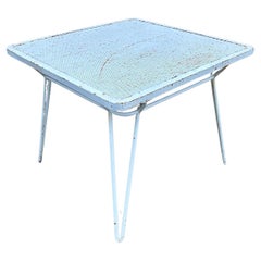 Table en fer Ico Paris pour Sampietro, Côme, Italie, années 1950