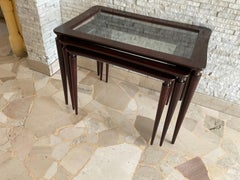 ICO PARISI - 3 tavolini ad incastro per De Baggis - Made in Italy 1950.