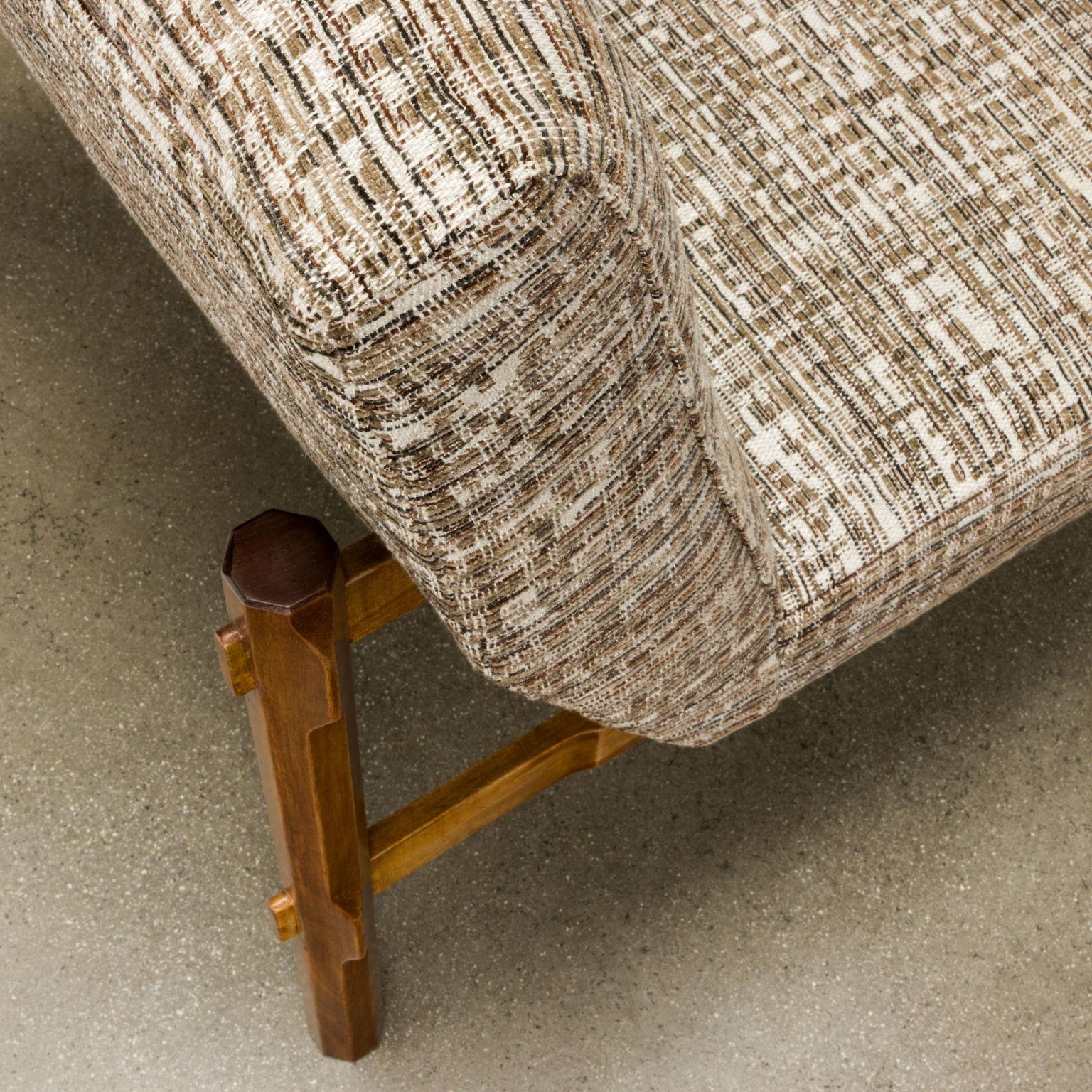 Fabric Ico Parisi '869' Sofa for Cassina, 1960s For Sale