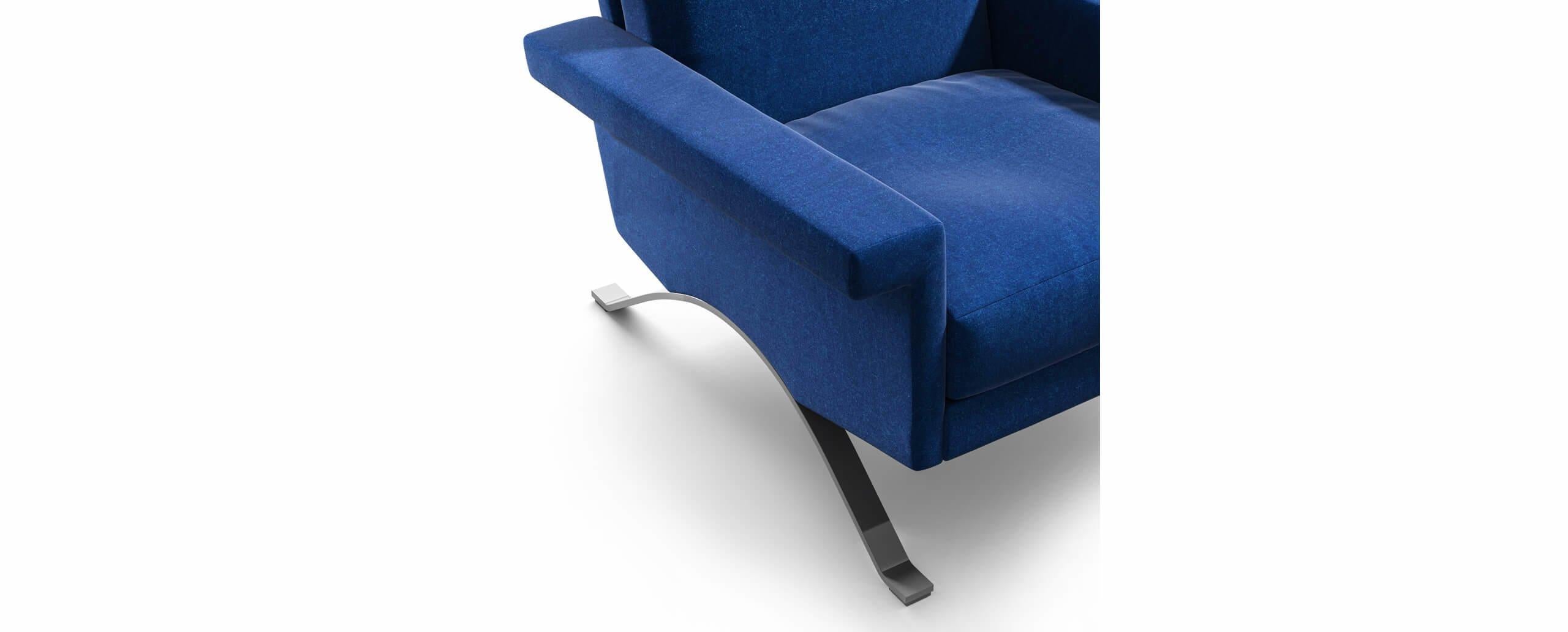 Italian Ico Parisi 875 Armchair by Cassina For Sale
