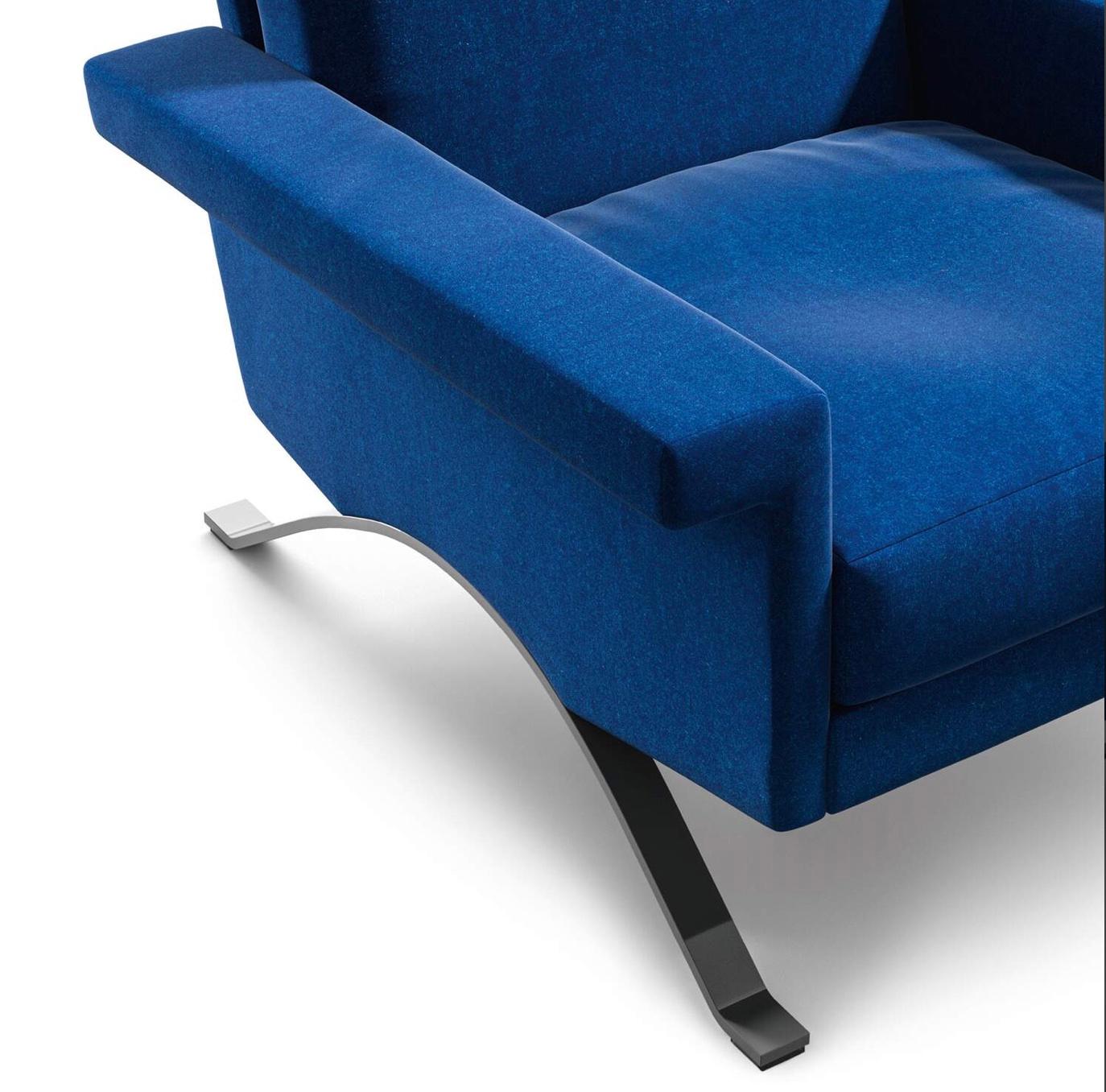 Mid-Century Modern Ico Parisi 875 Armchair for Cassina For Sale