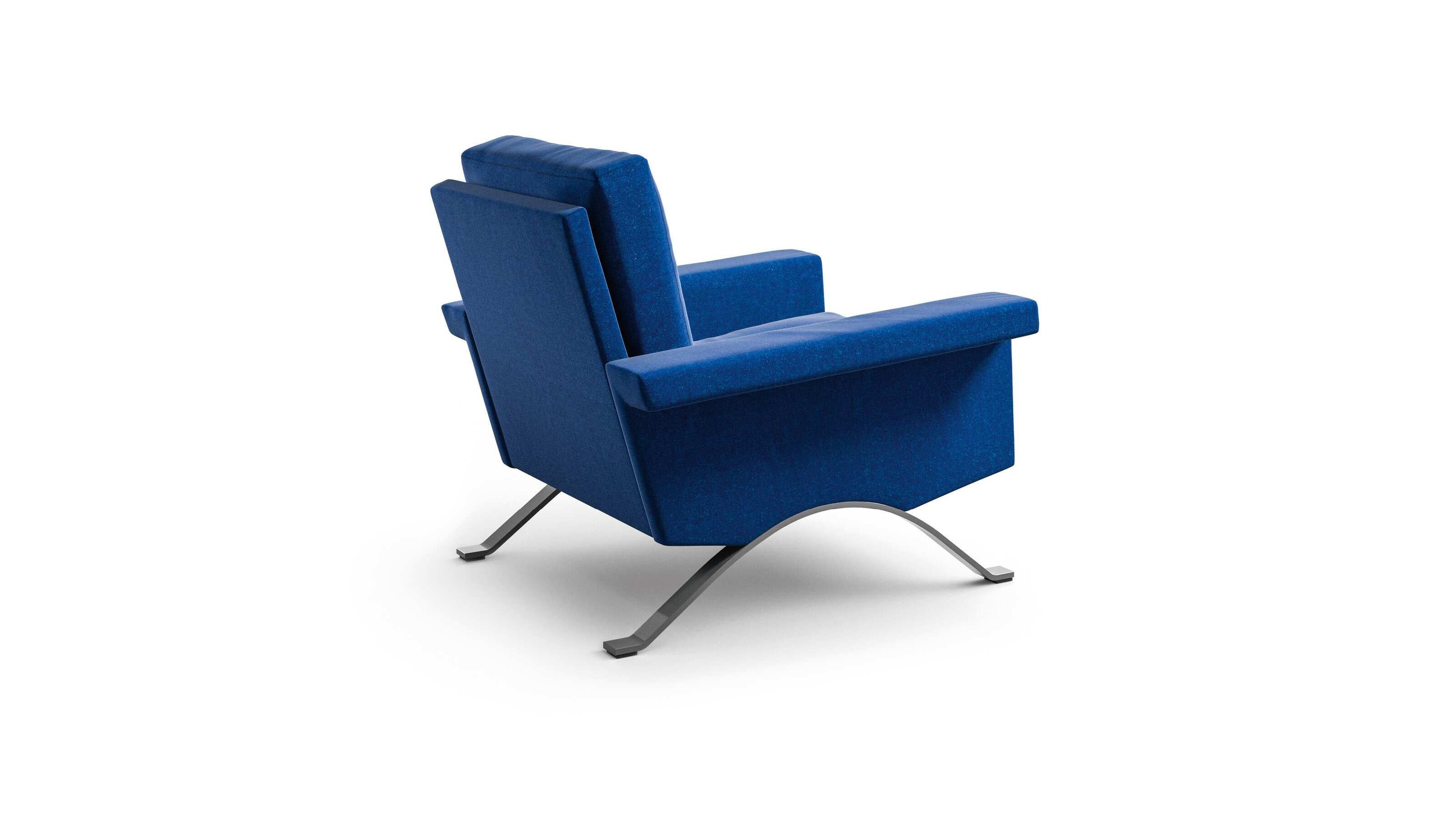 Italian Ico Parisi 875 Armchair For Cassina For Sale