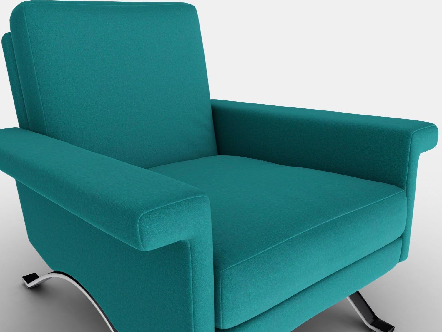 Contemporary Ico Parisi 875 Armchair for Cassina For Sale