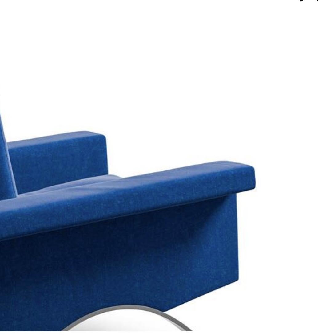 Foam Ico Parisi 875 Armchair For Cassina For Sale