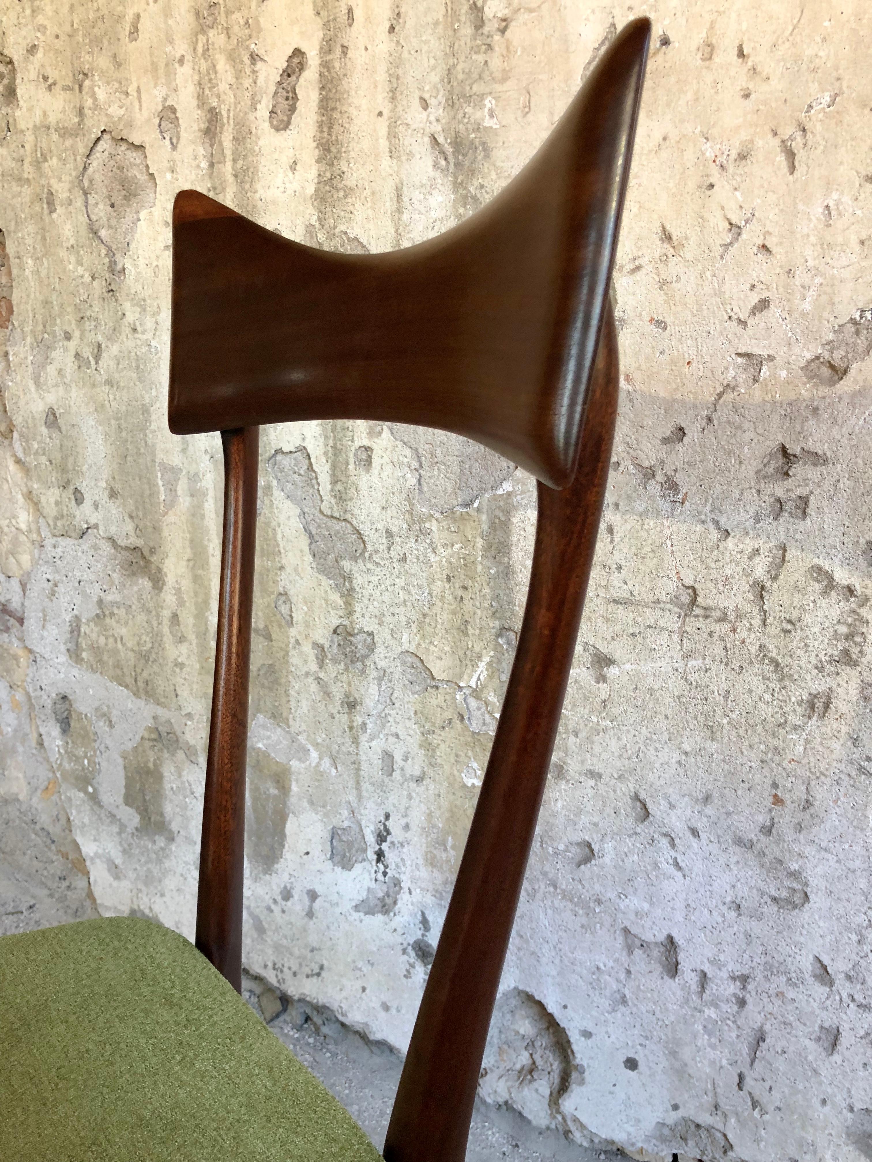 Ico Parisi and Luisa Parisi Dining Chairs for Ariberto Colombo, 1948, Set of 6 2