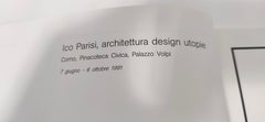 Ico Parisi, architettura design, utopie - da Fidia Edizioni d'Arte, 31 maggio 1991