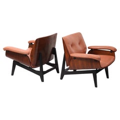 Ico Parisi Armchairs, Italy 1950
s