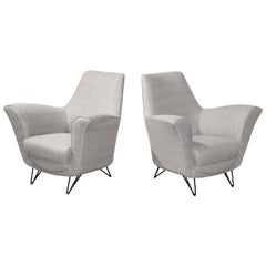Ico Parisi Attributed Lounge Chairs