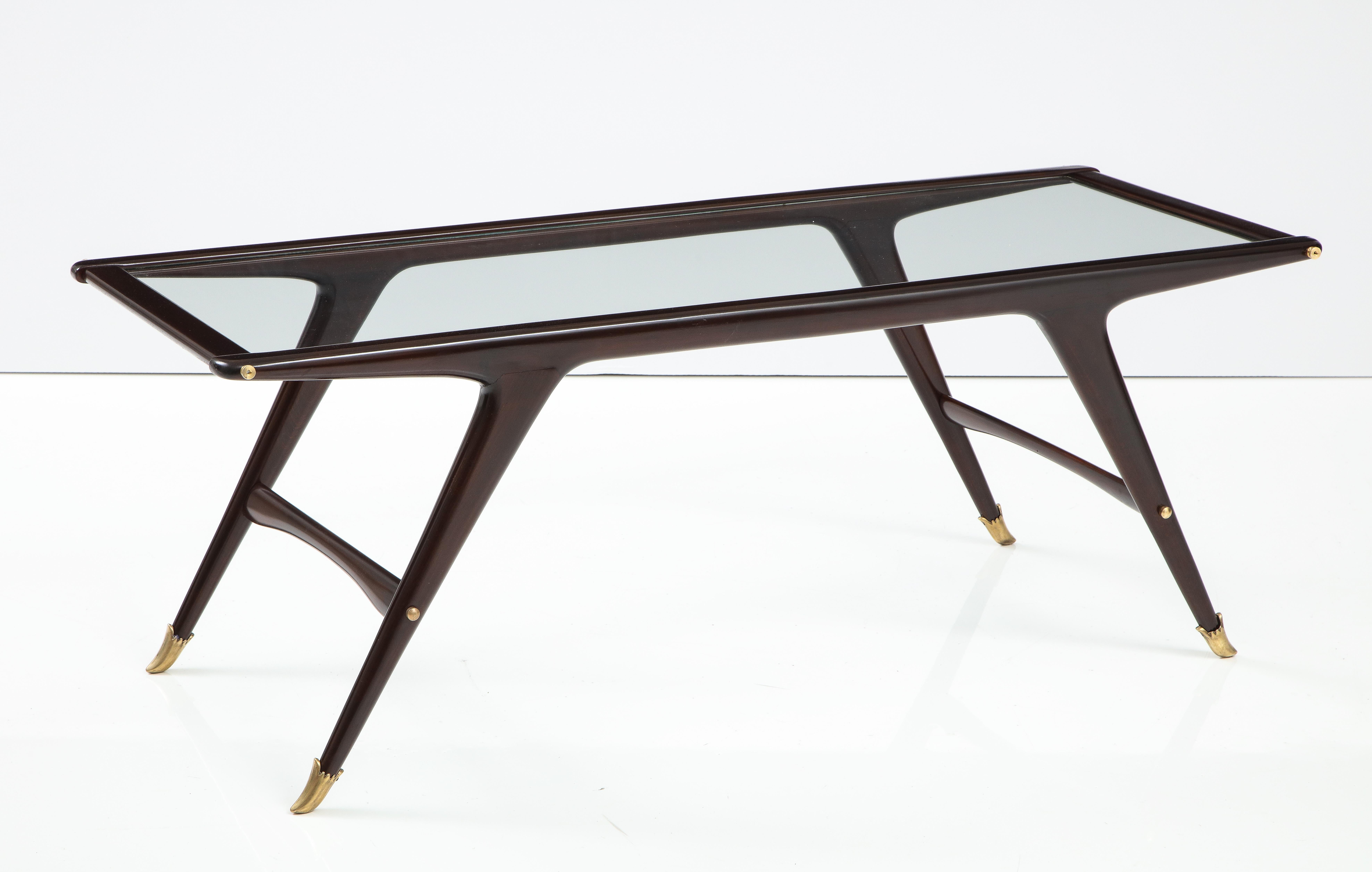 Mid-Century Modern Ico Parisi Attributed 1950's Modern Coffee Table