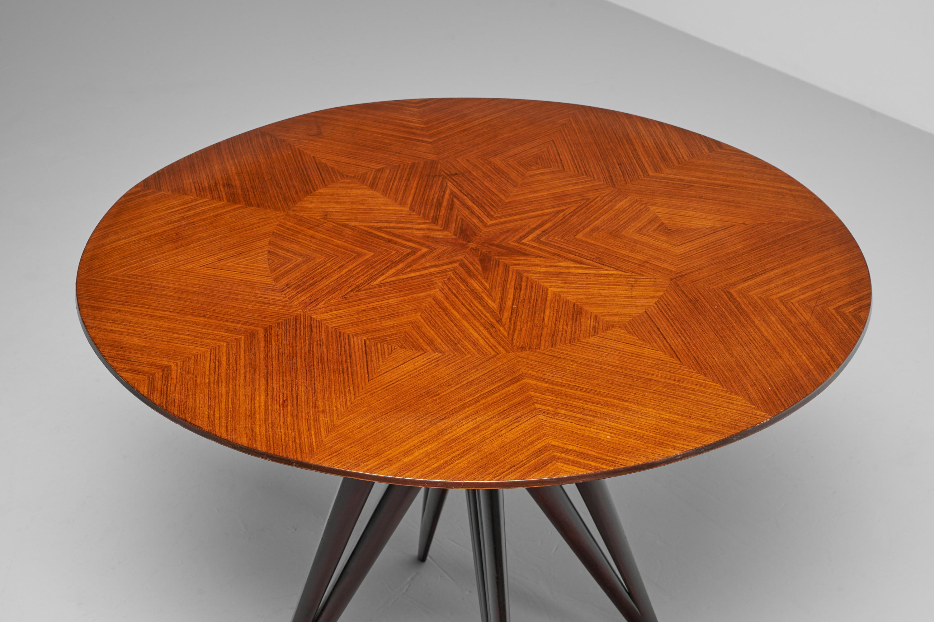 Ico Parisi Attributed Dining Table Italy 1950 For Sale 1