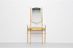 Tavolo da toilette in faggio attribuito a Ico Parisi, Italia, 1955