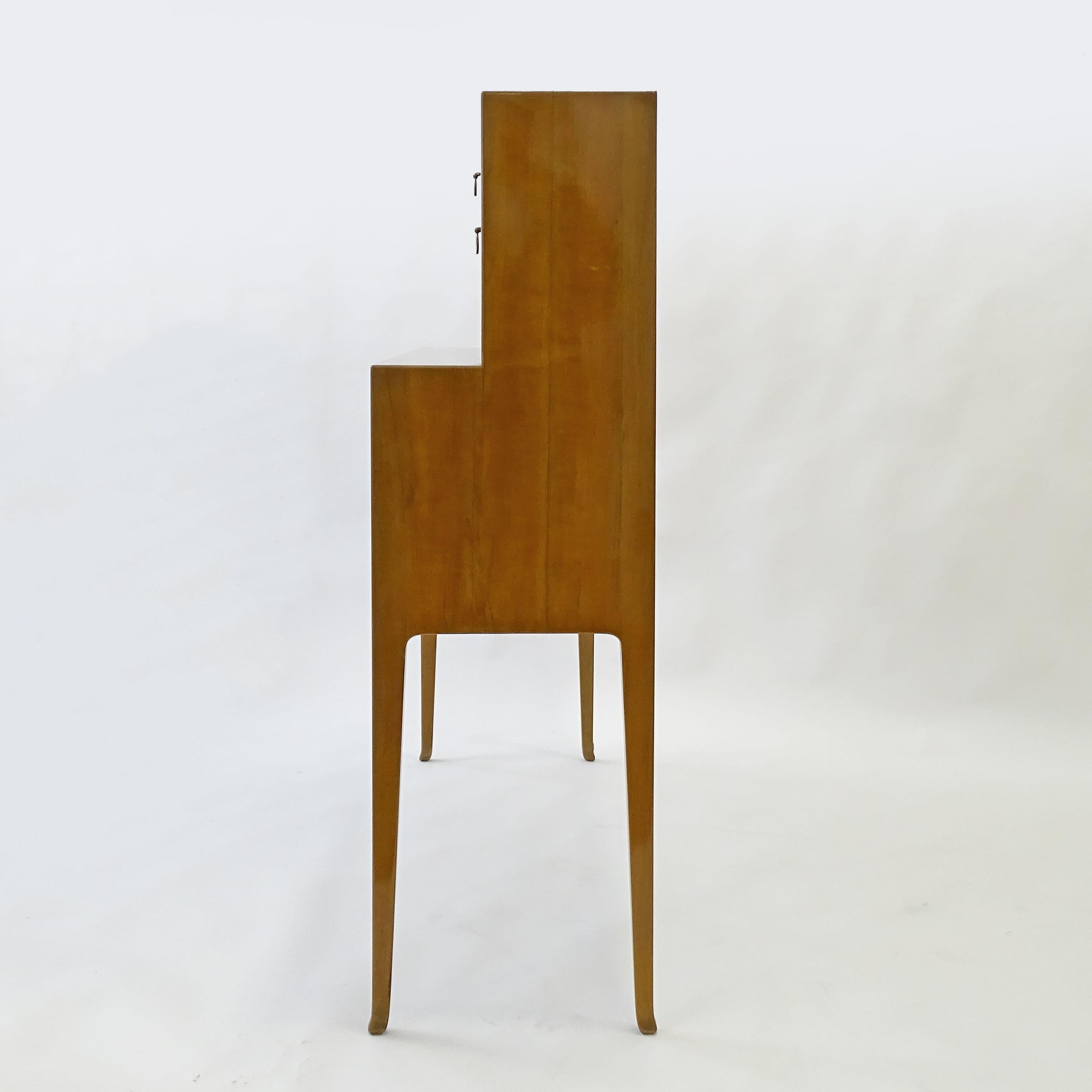 Ico Parisi Cabinet and Dry Bar Manufactured by De Baggis, Italy 1950s For Sale 3