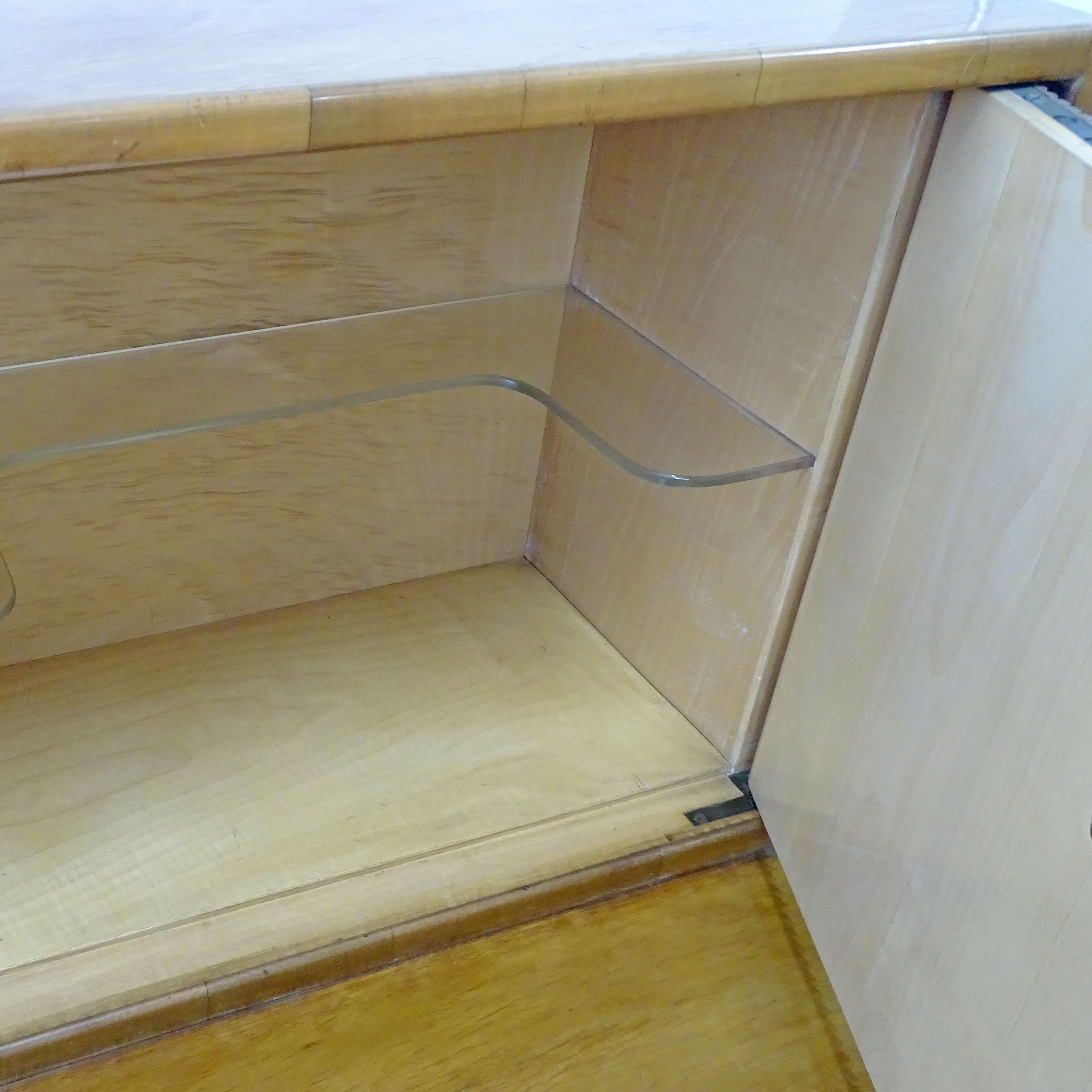 Italian Ico Parisi Cabinet and Dry Bar Manufactured by De Baggis, Italy 1950s For Sale
