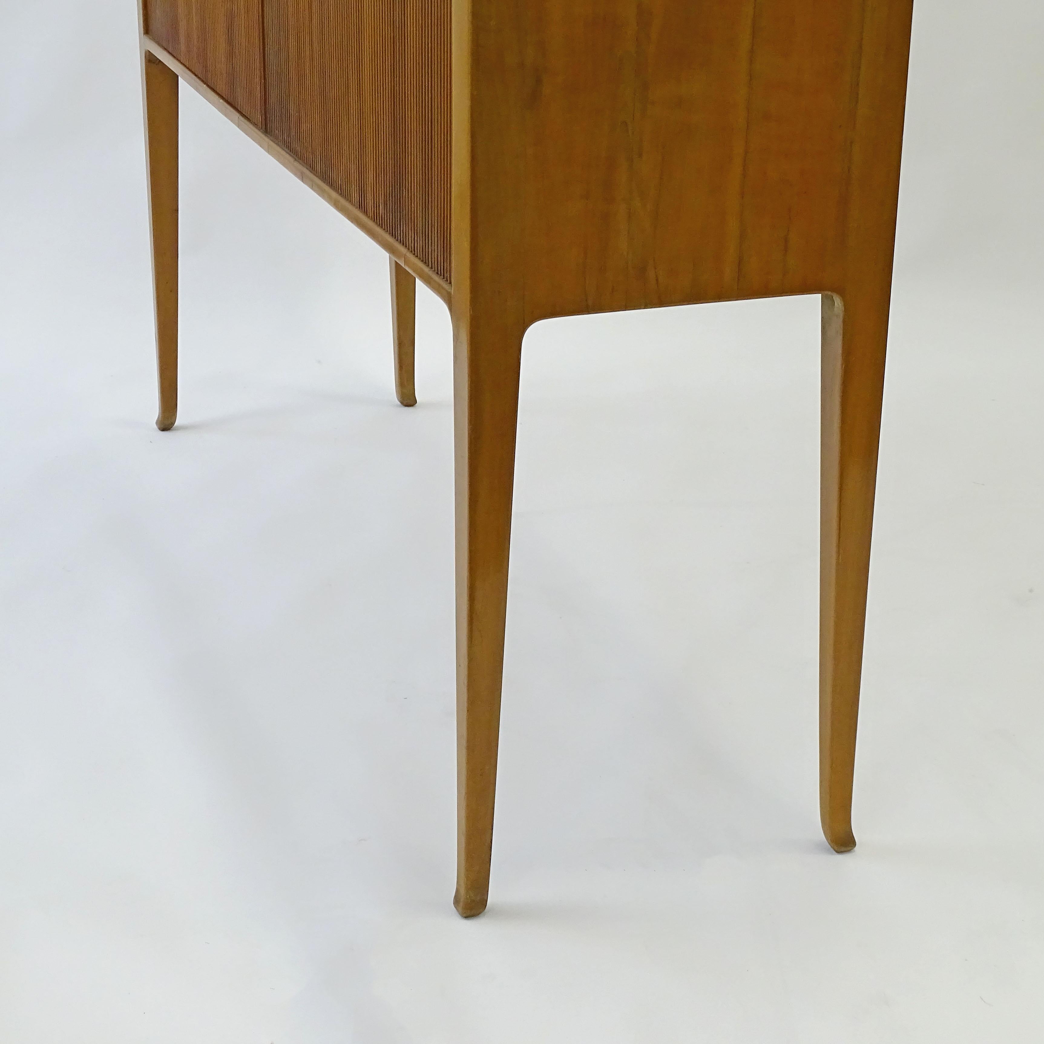 Ico Parisi Cabinet and Dry Bar Manufactured by De Baggis, Italy 1950s For Sale 2