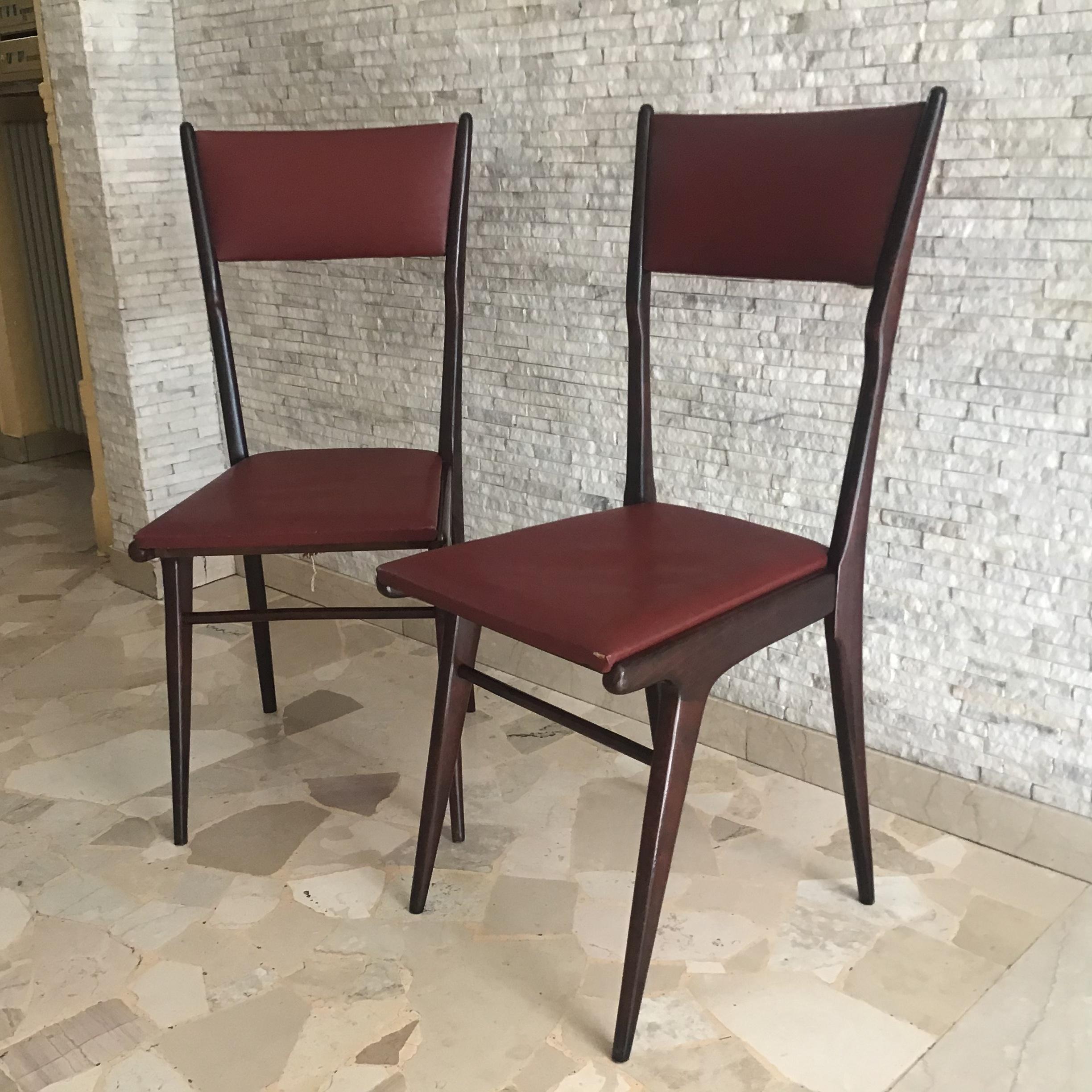 Ico Parisi Couple Chairs.