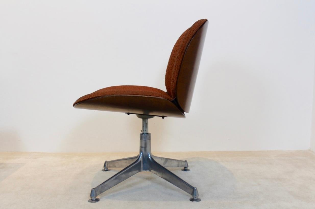 Ico Parisi Chair in Walnut for MIM, Roma Italy 1960s 1