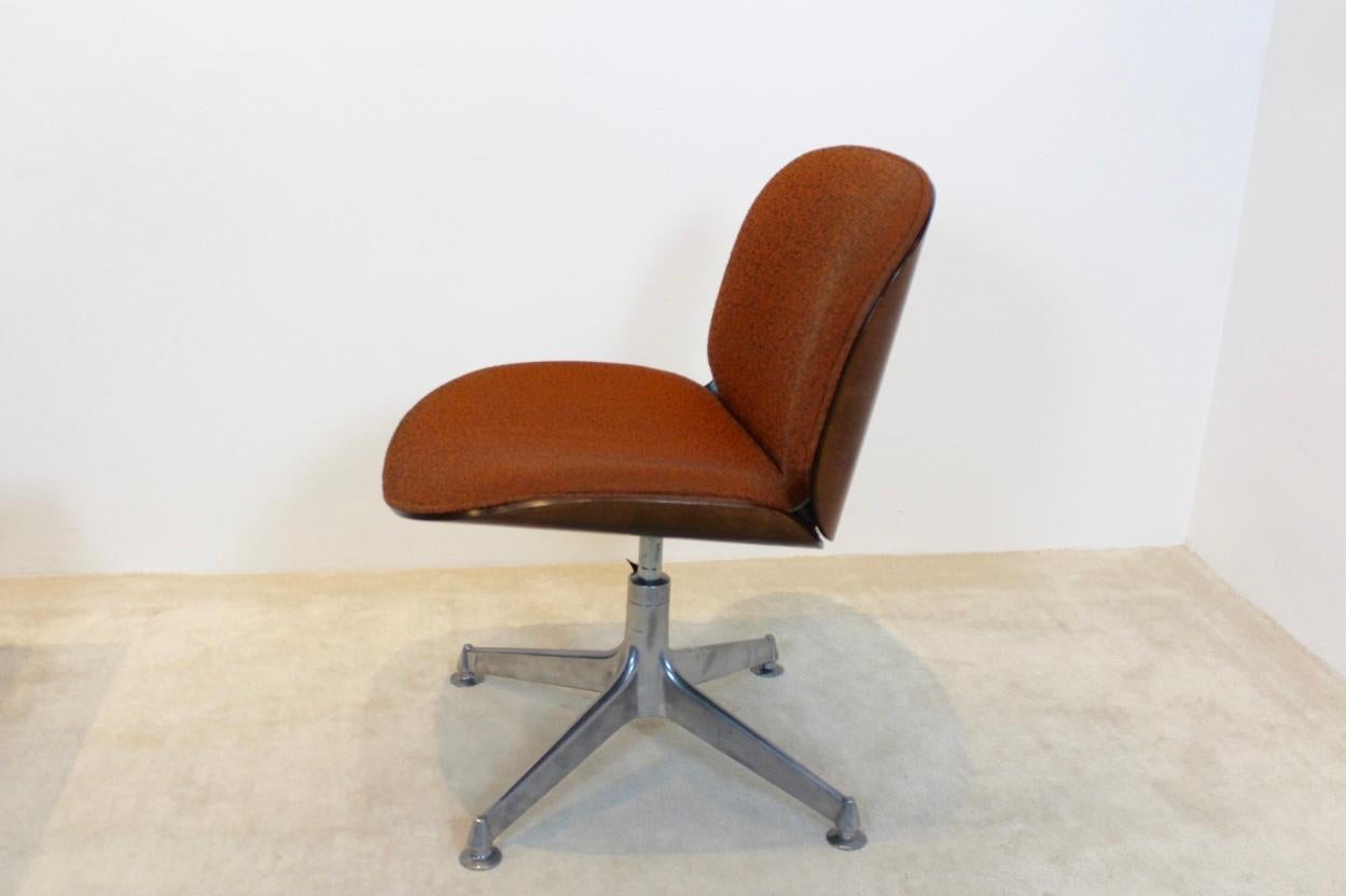 Ico Parisi Chair in Walnut for MIM, Roma Italy 1960s 2