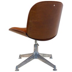 Vintage Ico Parisi Chair in Walnut for MIM, Roma Italy 1960s
