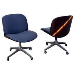 Ico Parisi chairs for MIM Rome 1970s