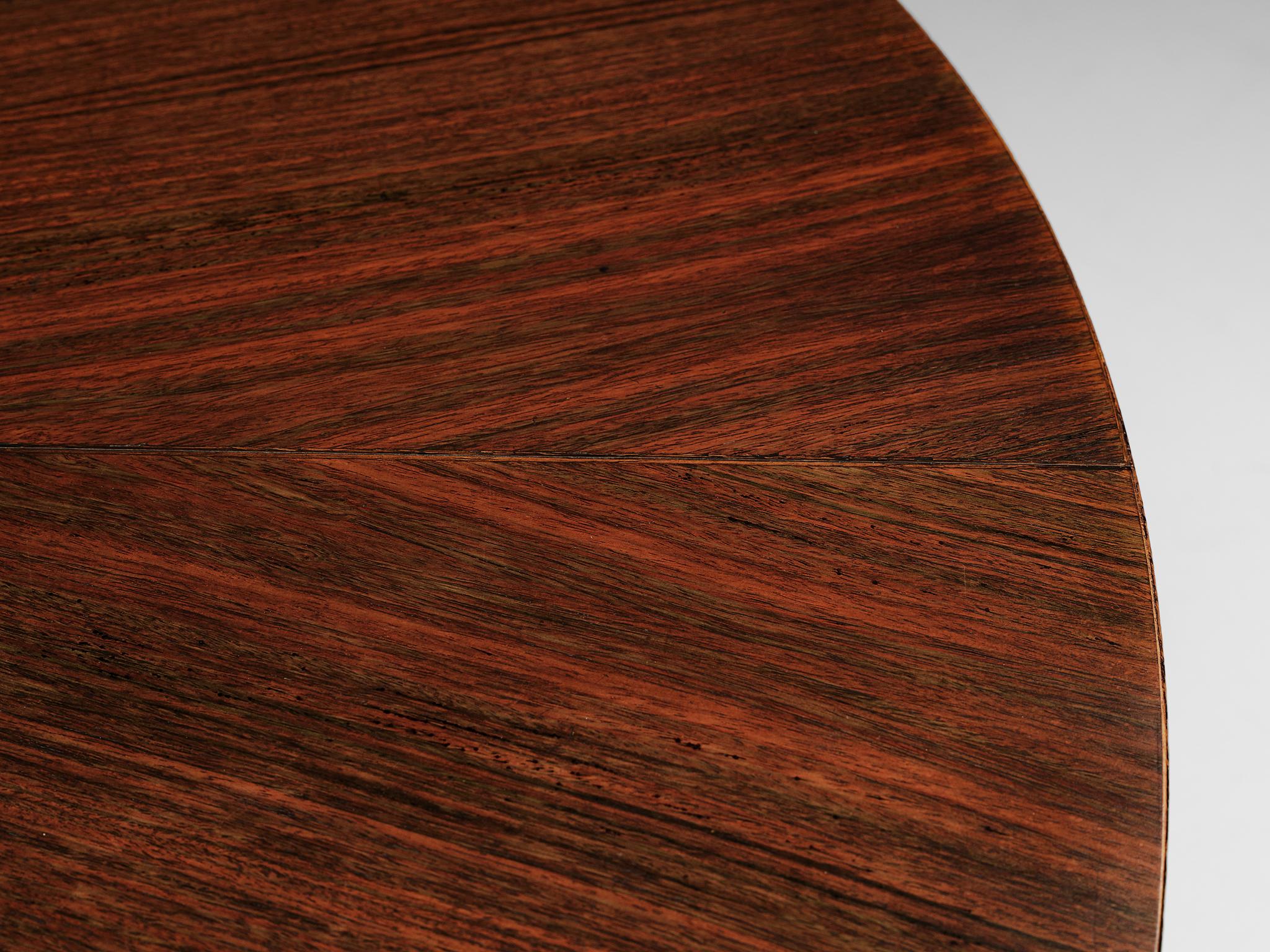 Mid-20th Century Ico Parisi Dining Table in Rosewood for MIM Roma