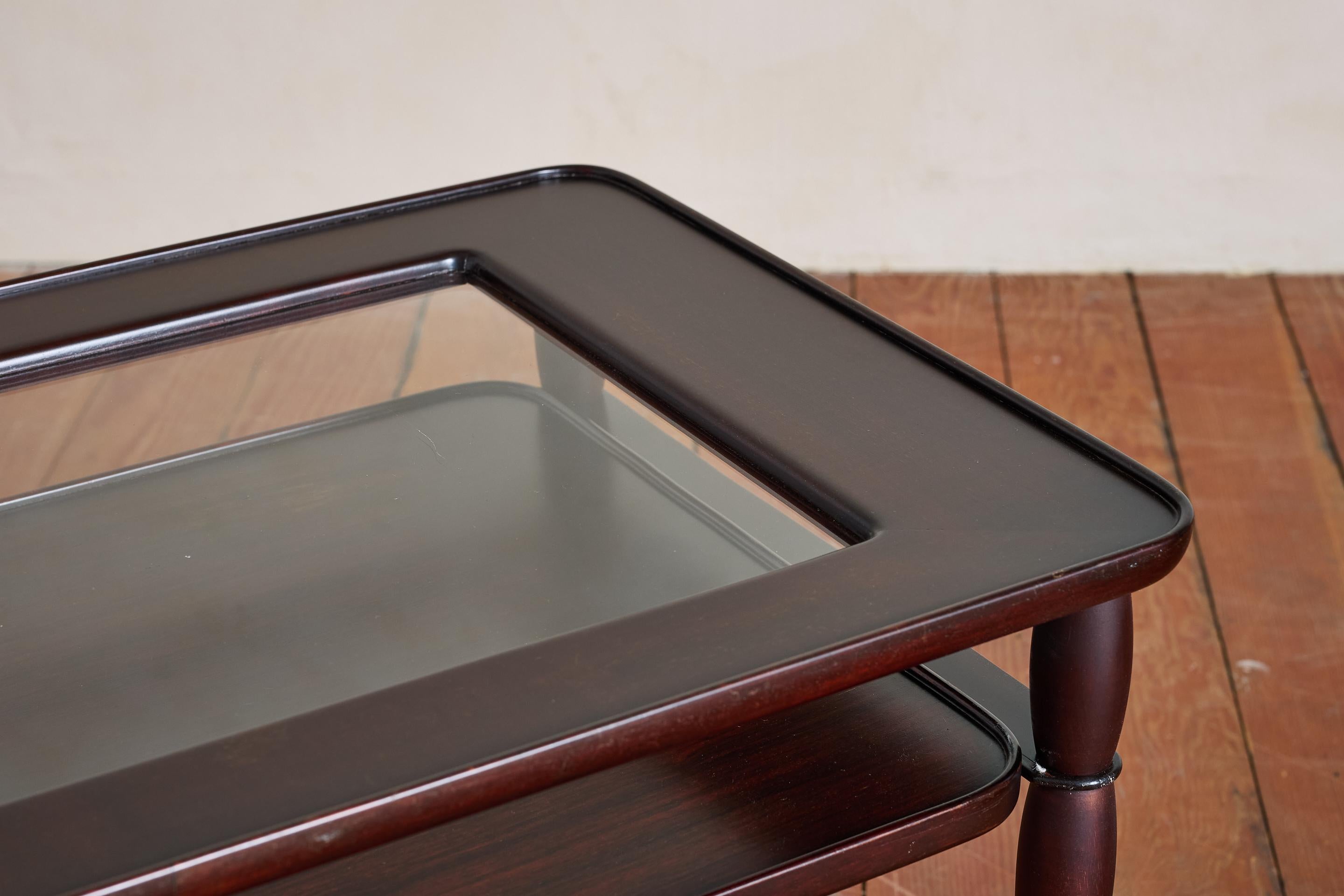 Ico Parisi Couchtisch mit ausziehbarem Tablett im Angebot 4