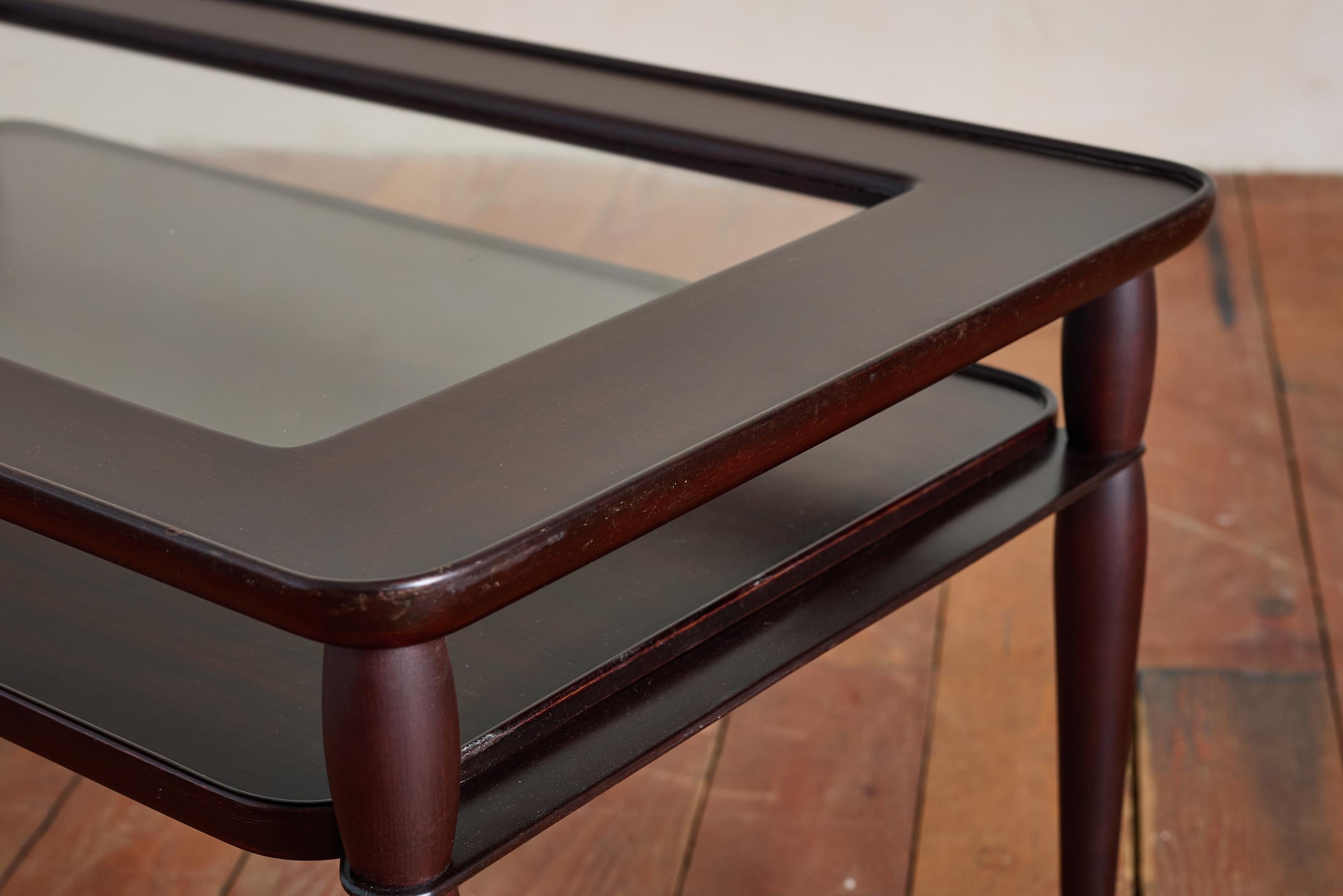 Ico Parisi Couchtisch mit ausziehbarem Tablett im Angebot 6