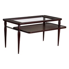 Ico Parisi Coffee Table with Pull Out Tray