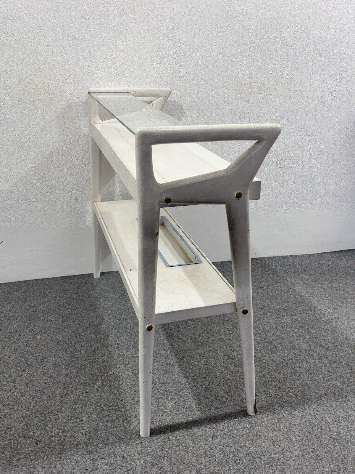 Ico Parisi Style Console Table Mid-Century Design Modernism 1950's For Sale 1