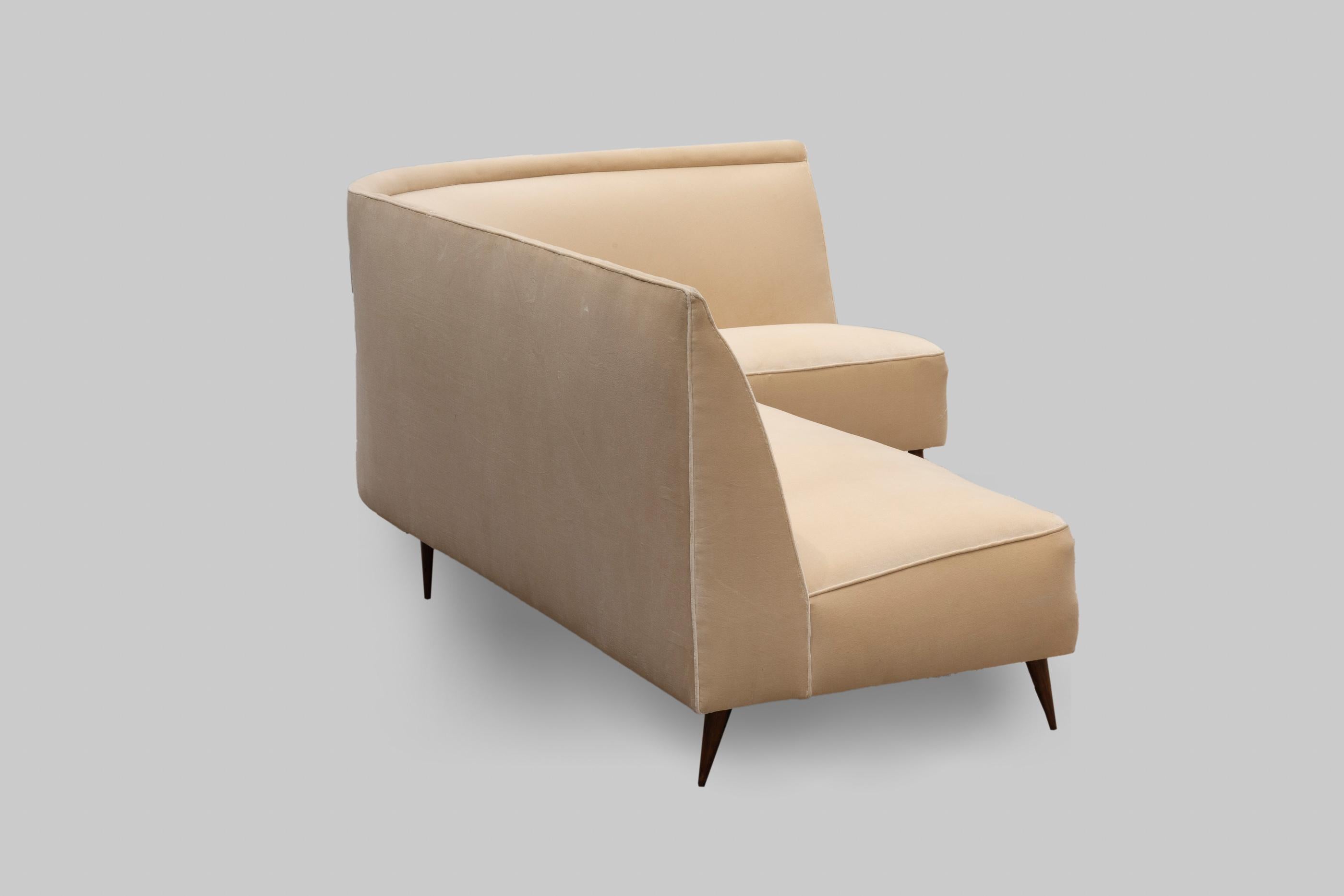 ico parisi curved sofa