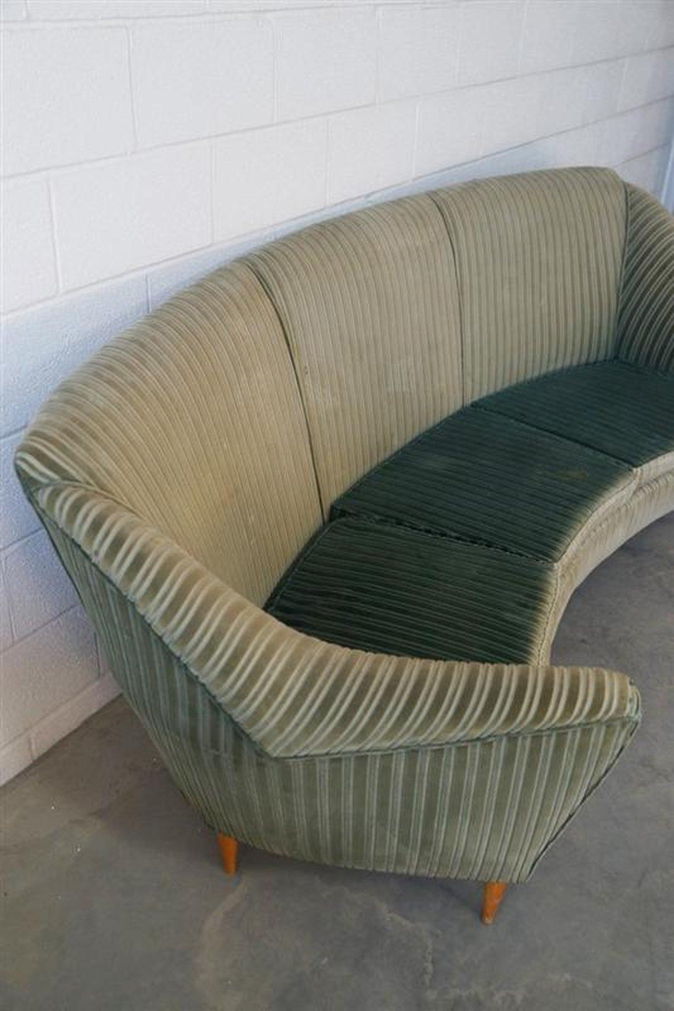 Ico Parisi Curved Sofa 1
