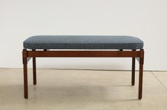 Ico Parisi Custom Upholstered Bench