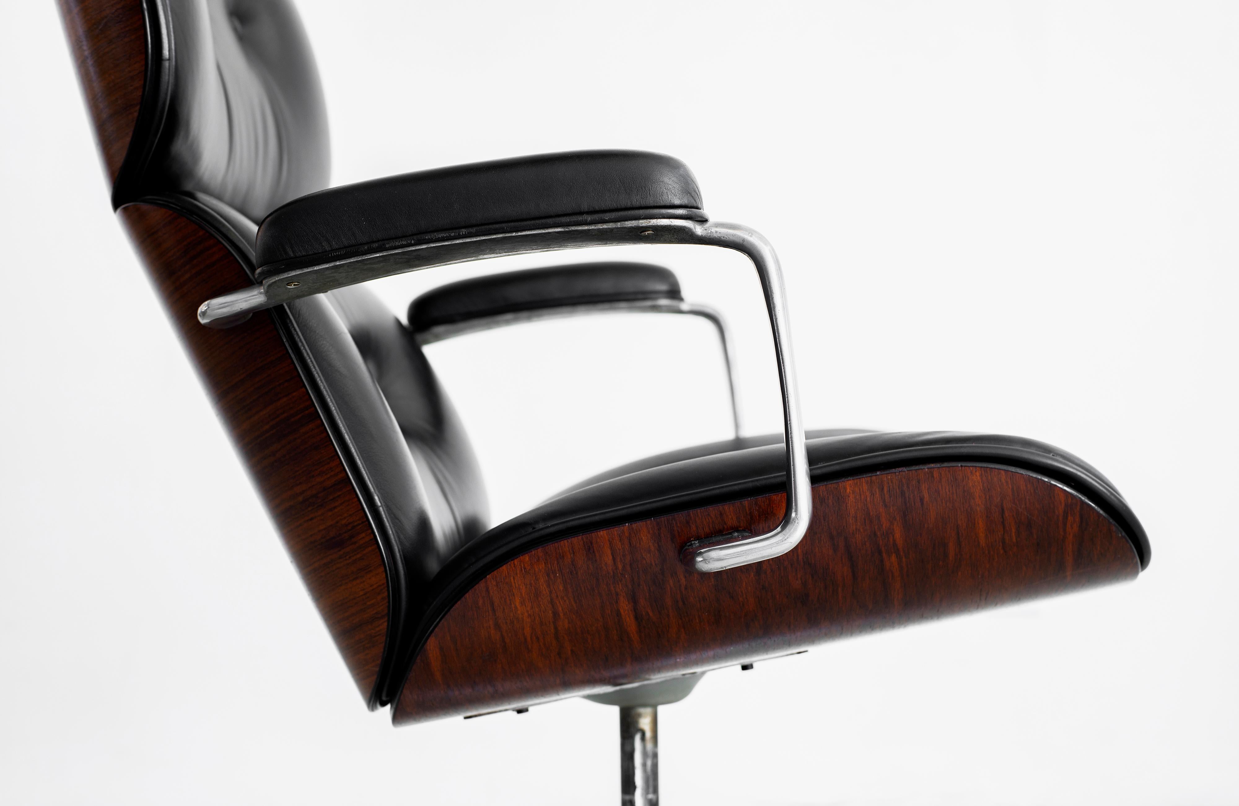 Leather Ico Parisi Desk Chair