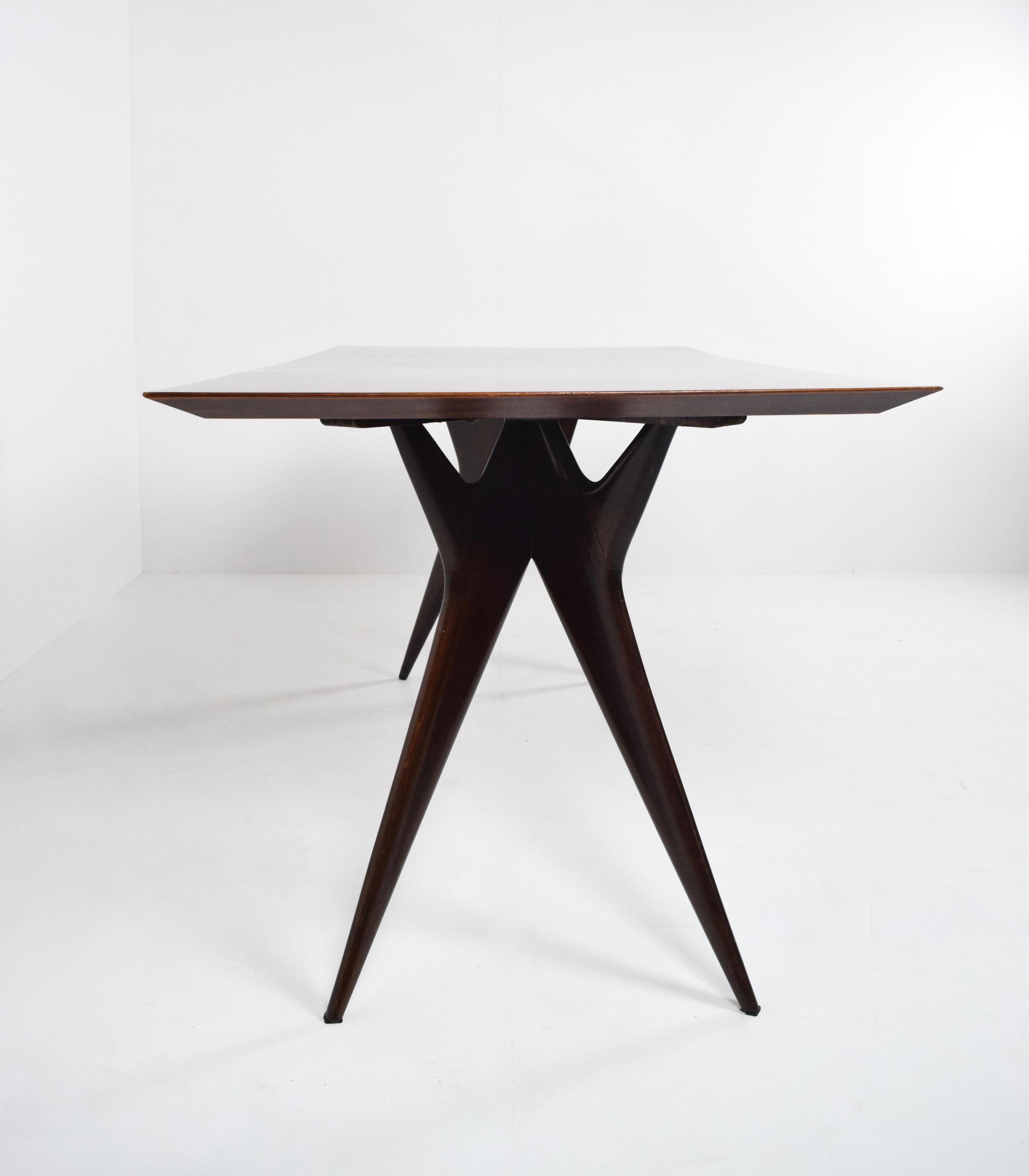 Mid-20th Century Ico Parisi Dining or Worktable for MIM Roma, Midcentury, Italy, 1950s