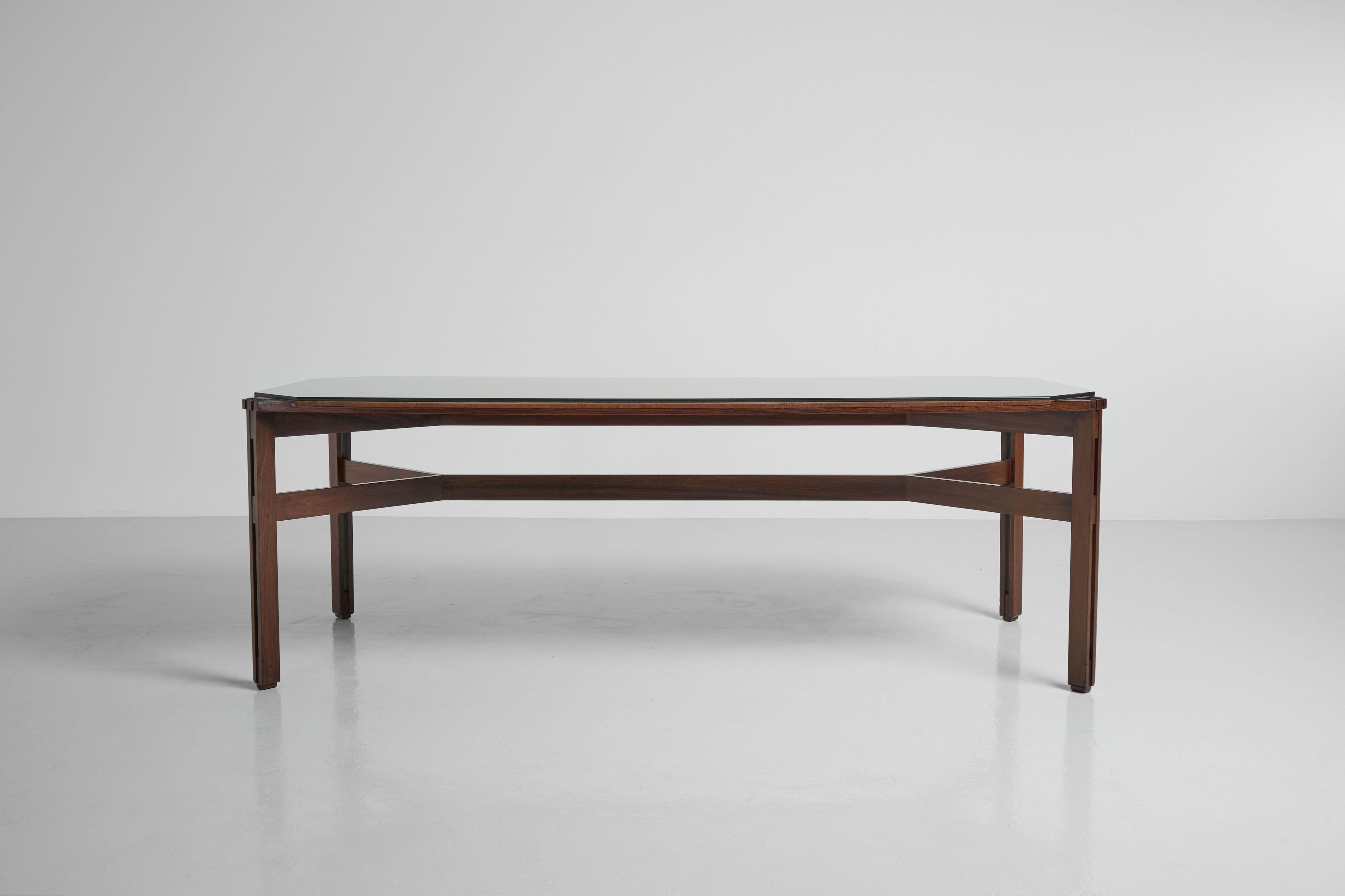 Table à manger Ico Parisi modèle 754/2 Cassina, Italie, 1959 Bon état - En vente à Roosendaal, Noord Brabant