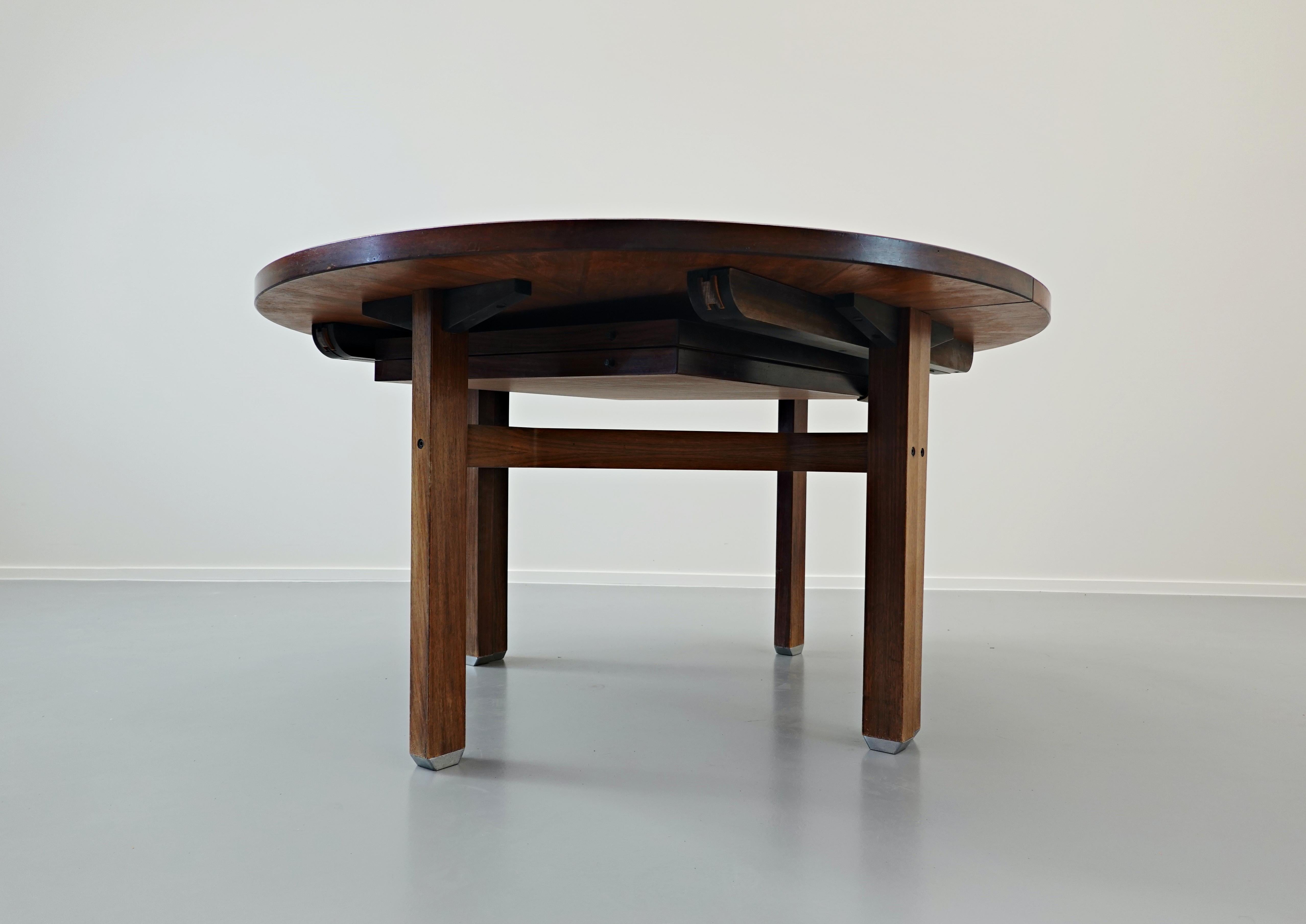 Mid-Century Modern Ico Parisi Extendable Table for MIM Roma