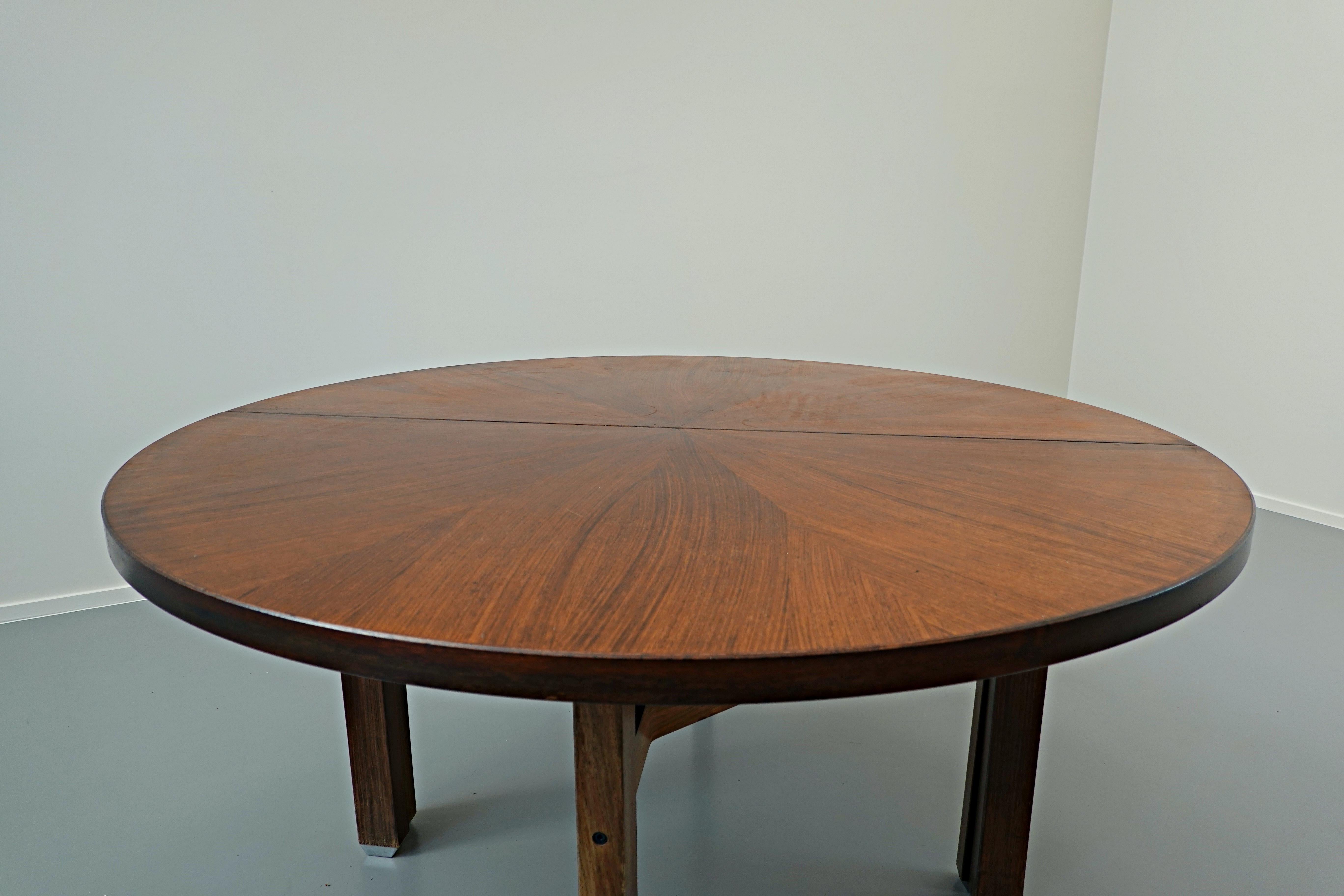 Ico Parisi Extendable Table for MIM Roma In Good Condition In Brussels, BE