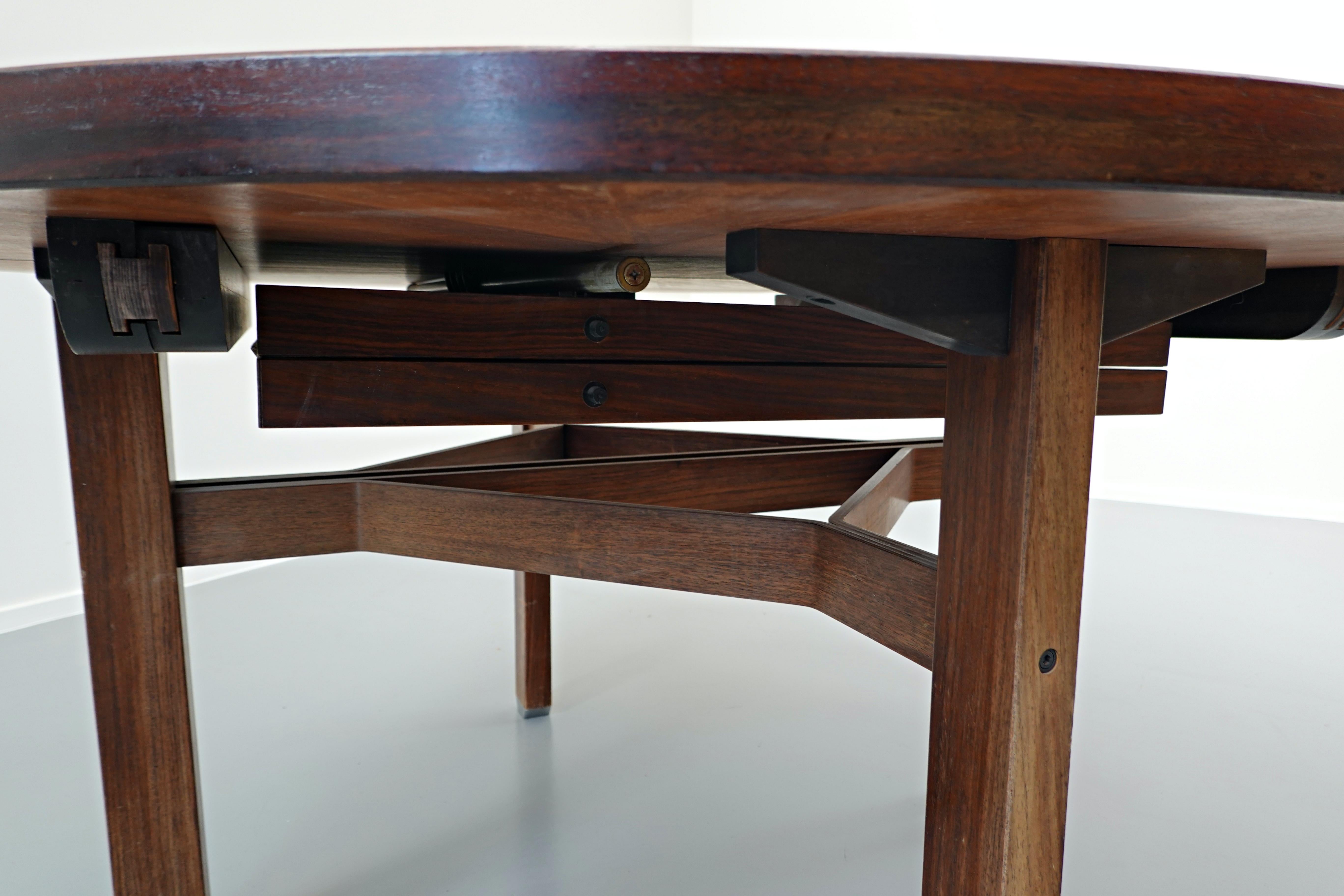 Wood Ico Parisi Extendable Table for MIM Roma