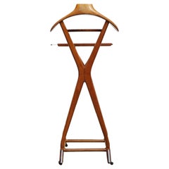 Vintage Ico Parisi for F.lili Reguitti Wood  Valet, Italy 1960s