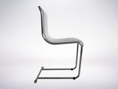 Ico Parisi for Fratelli Longhi, Italian Mid-Century Chair in Tubular Metal, 1969