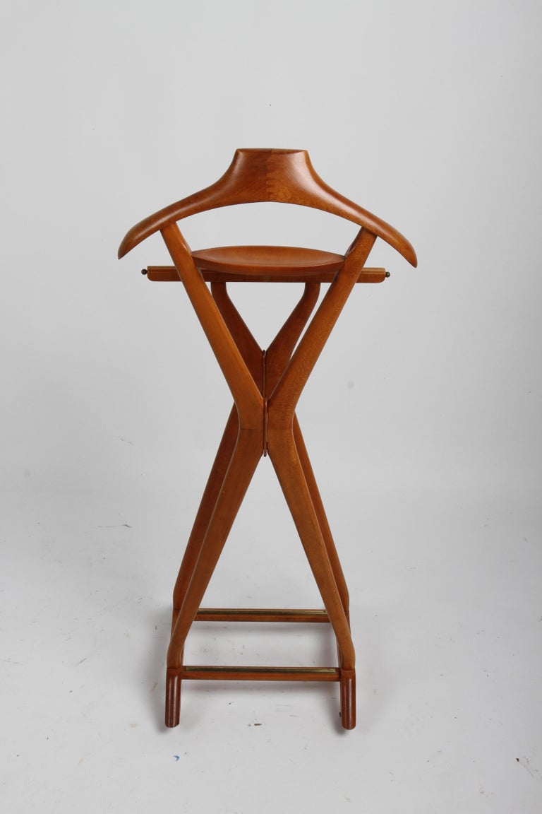 Ico Parisi for Fratelli Reguitti Mid-Century Italian Sculptural X Form Valet For Sale 2
