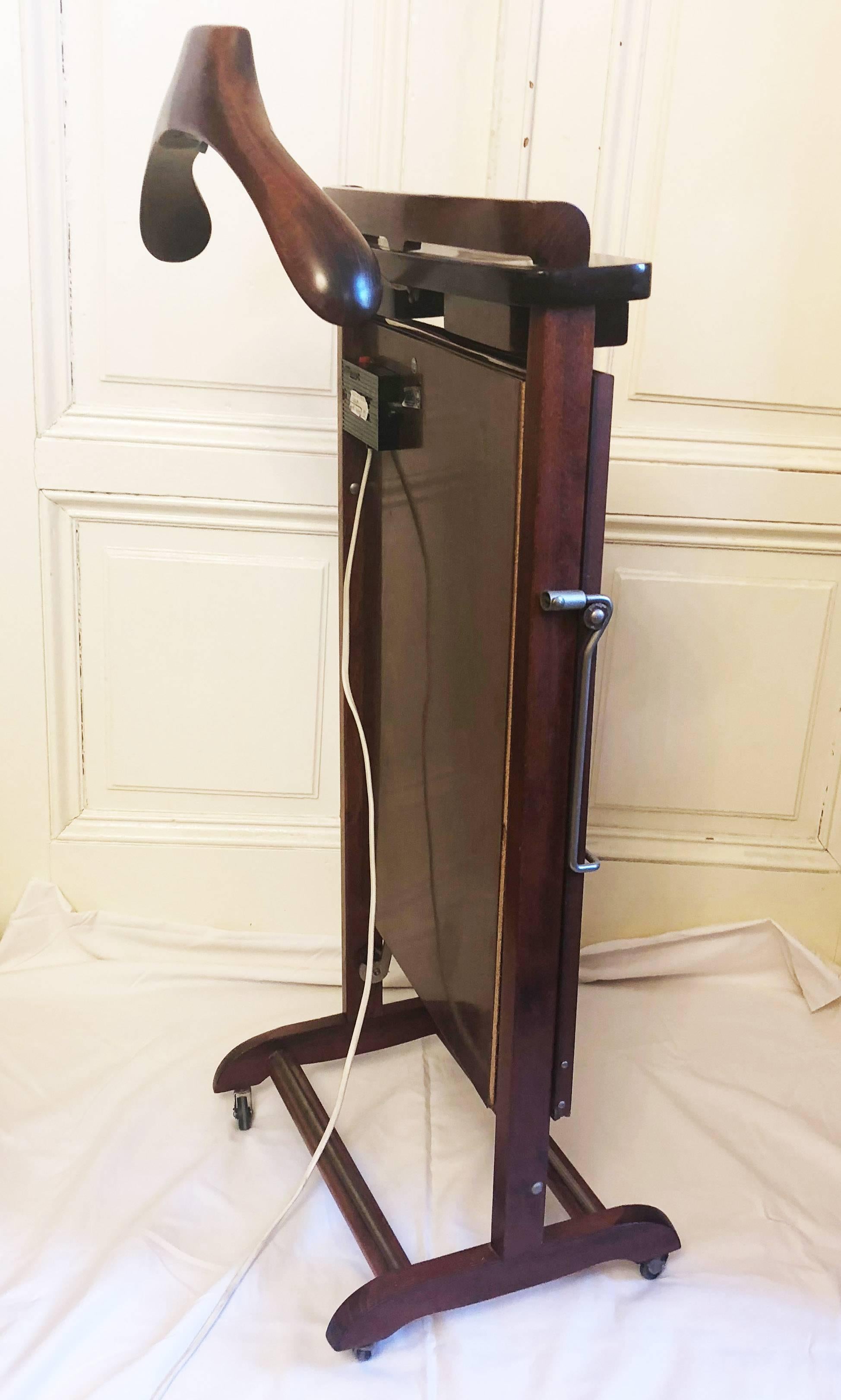 Fratelli Reguitti Valet Stand with Trouser Press 4