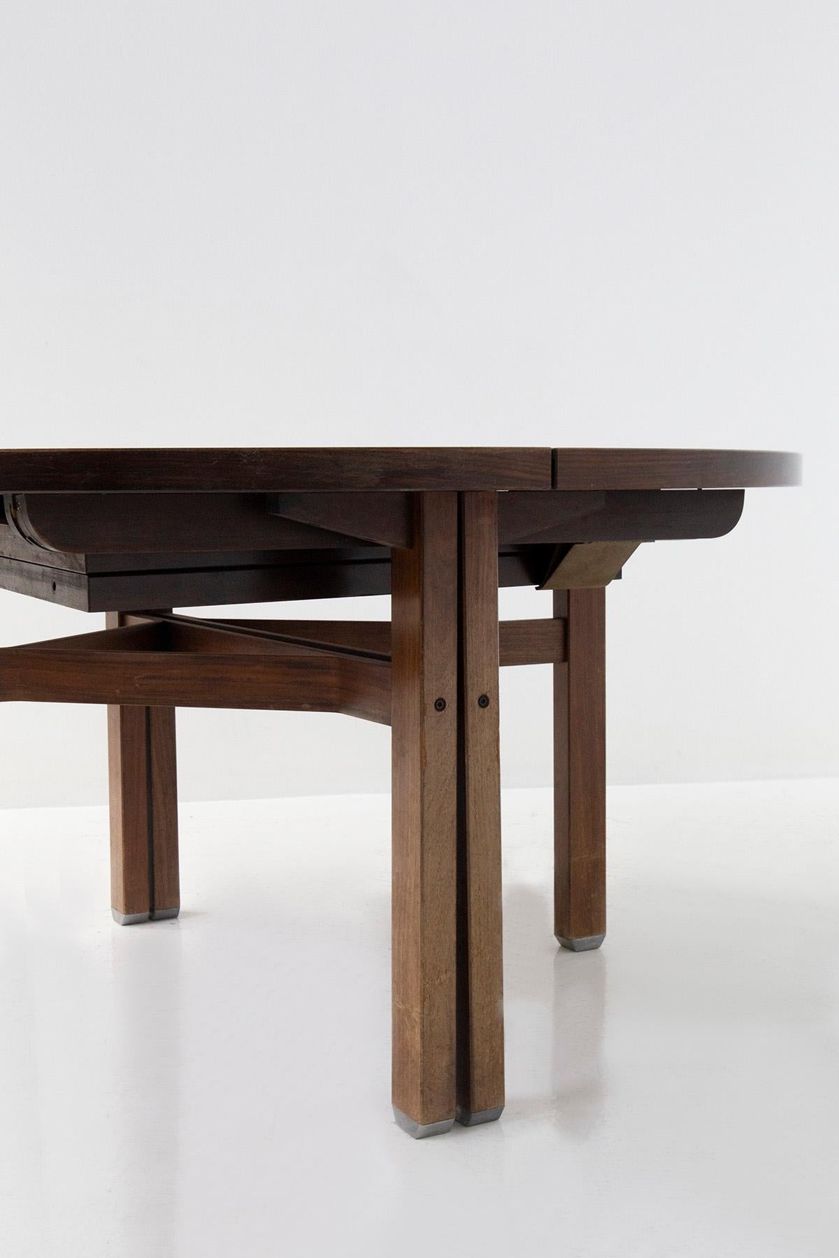 Metal Ico Parisi for MIM Olbia Round Dining Table, Published For Sale