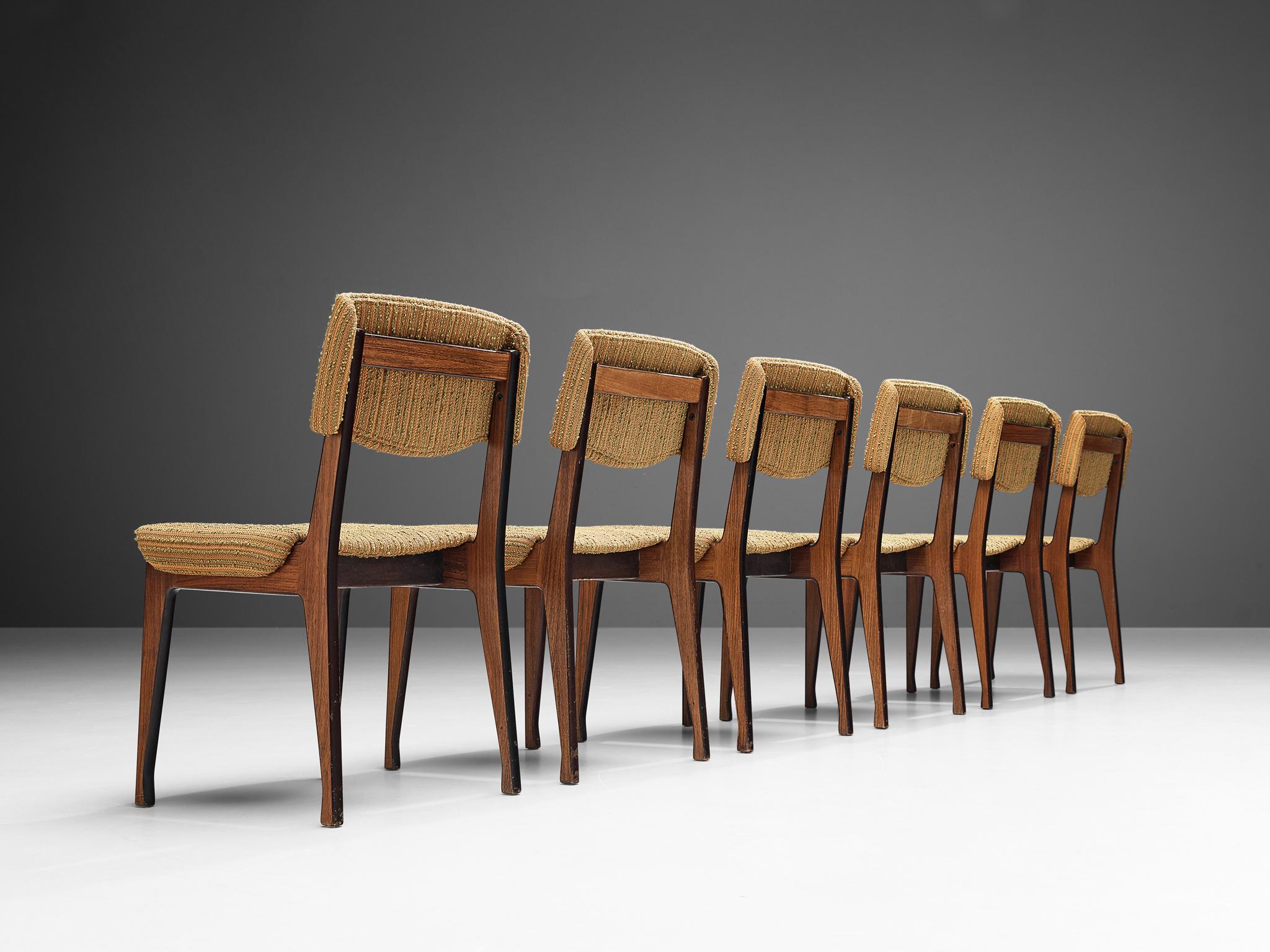 Mid-20th Century Ico Parisi for MIM Roma Dining Table and MIM Roma Dining Chairs