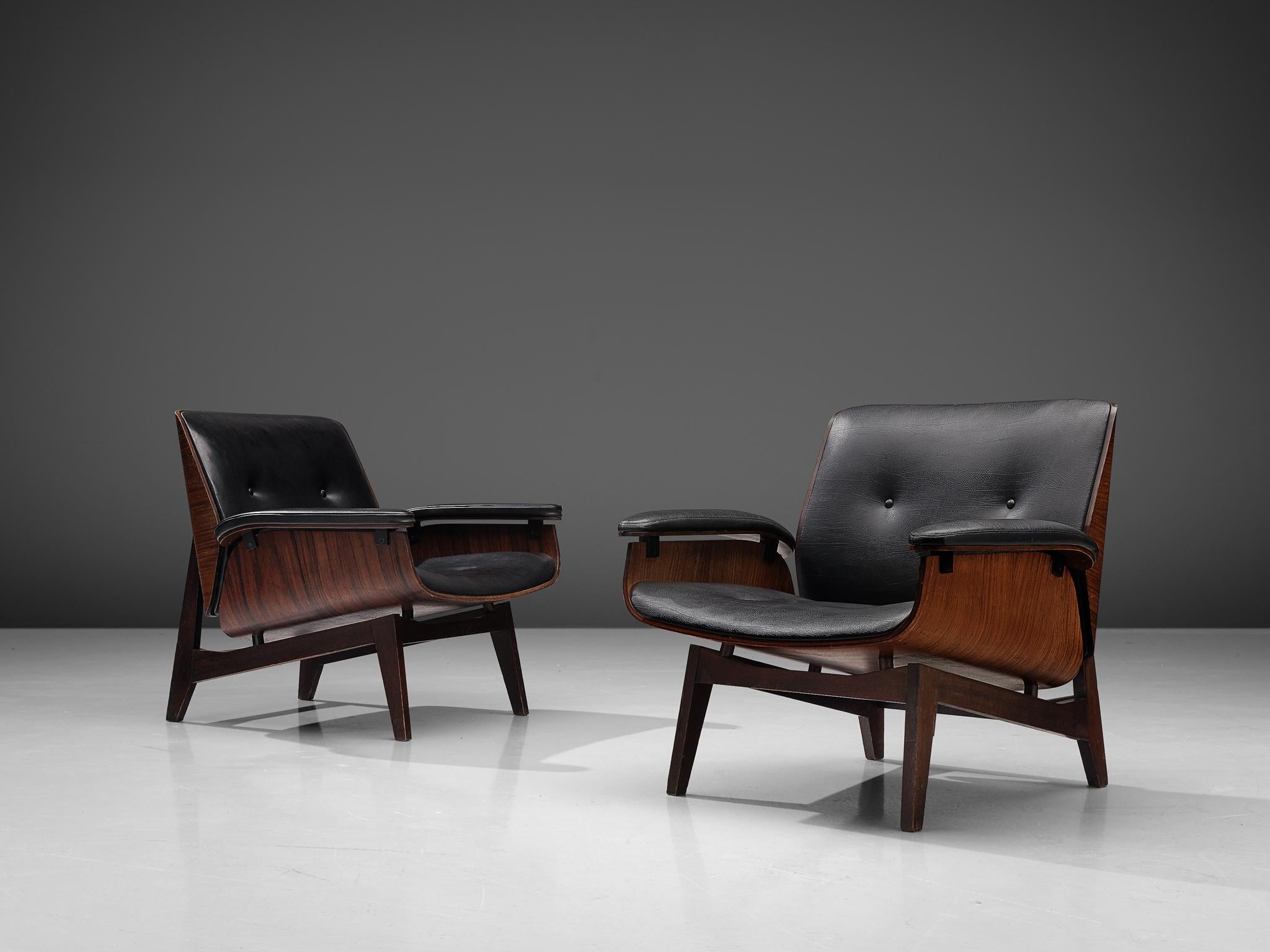 Mid-Century Modern Ico Parisi for MIM Roma Lounge Chair