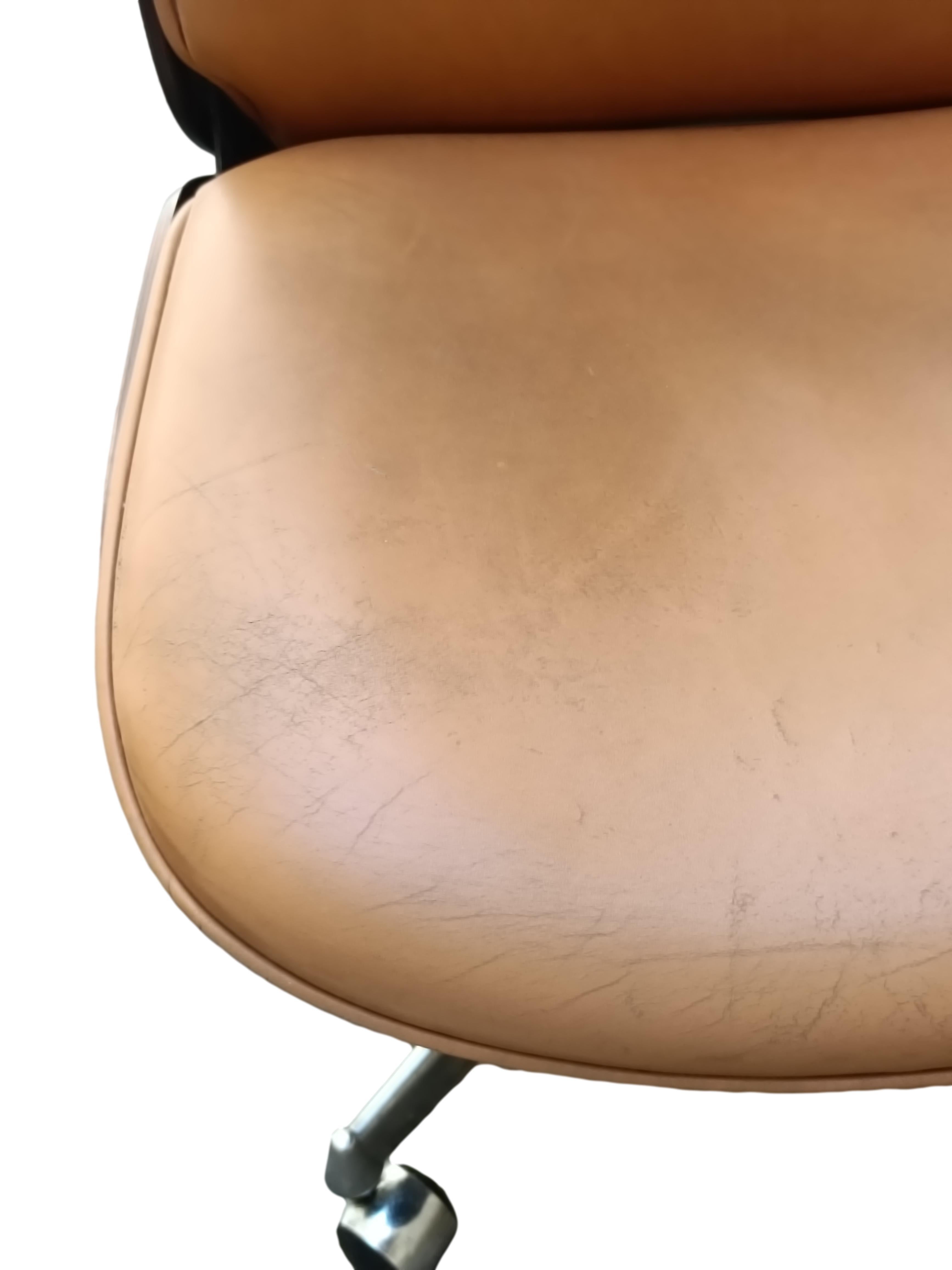 Ico Parisi for MIM Roma Swiwel Chair, Italy 1950s For Sale 2